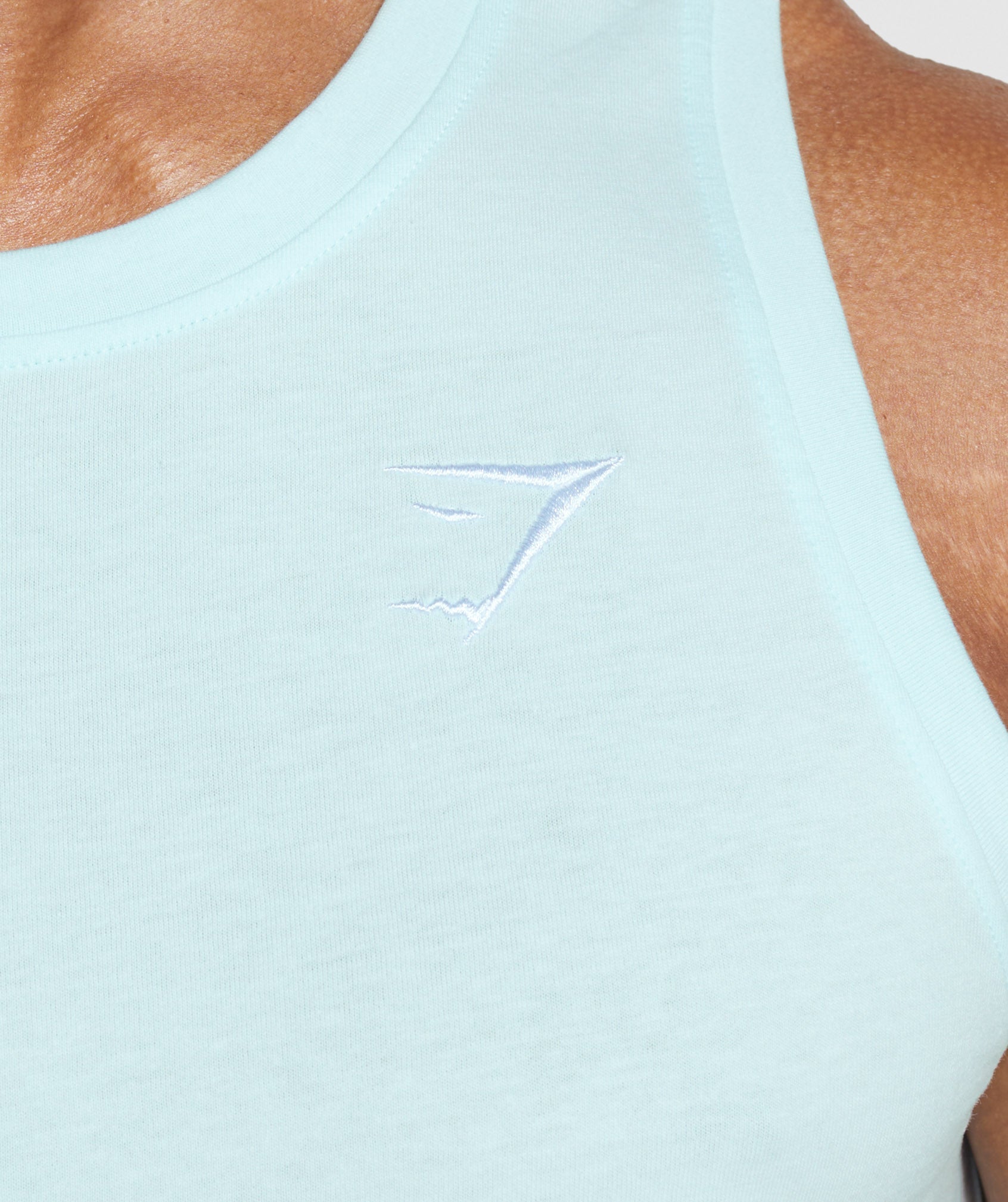 Crest Tank in Icy Blue