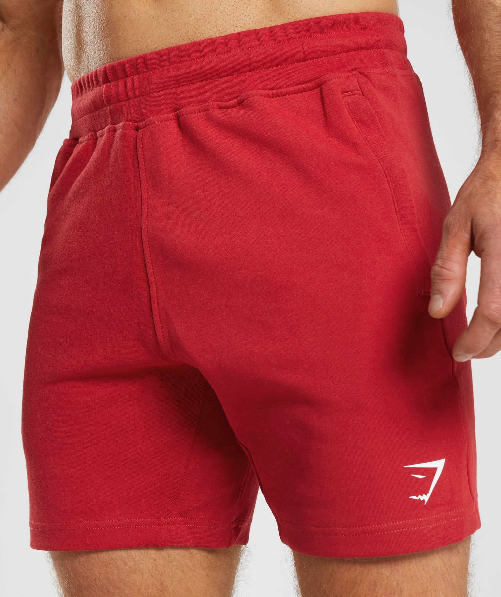 React 7" Shorts in Salsa Red - view 6
