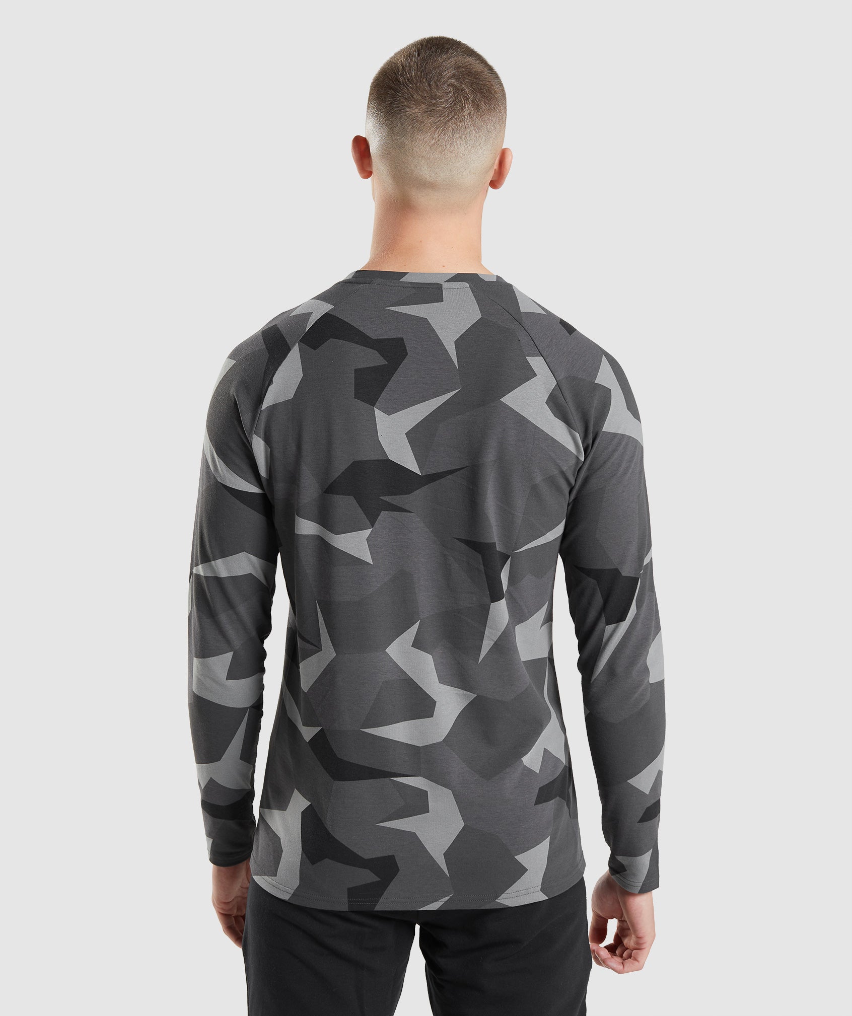 Critical Long Sleeve T-Shirt in Black Print