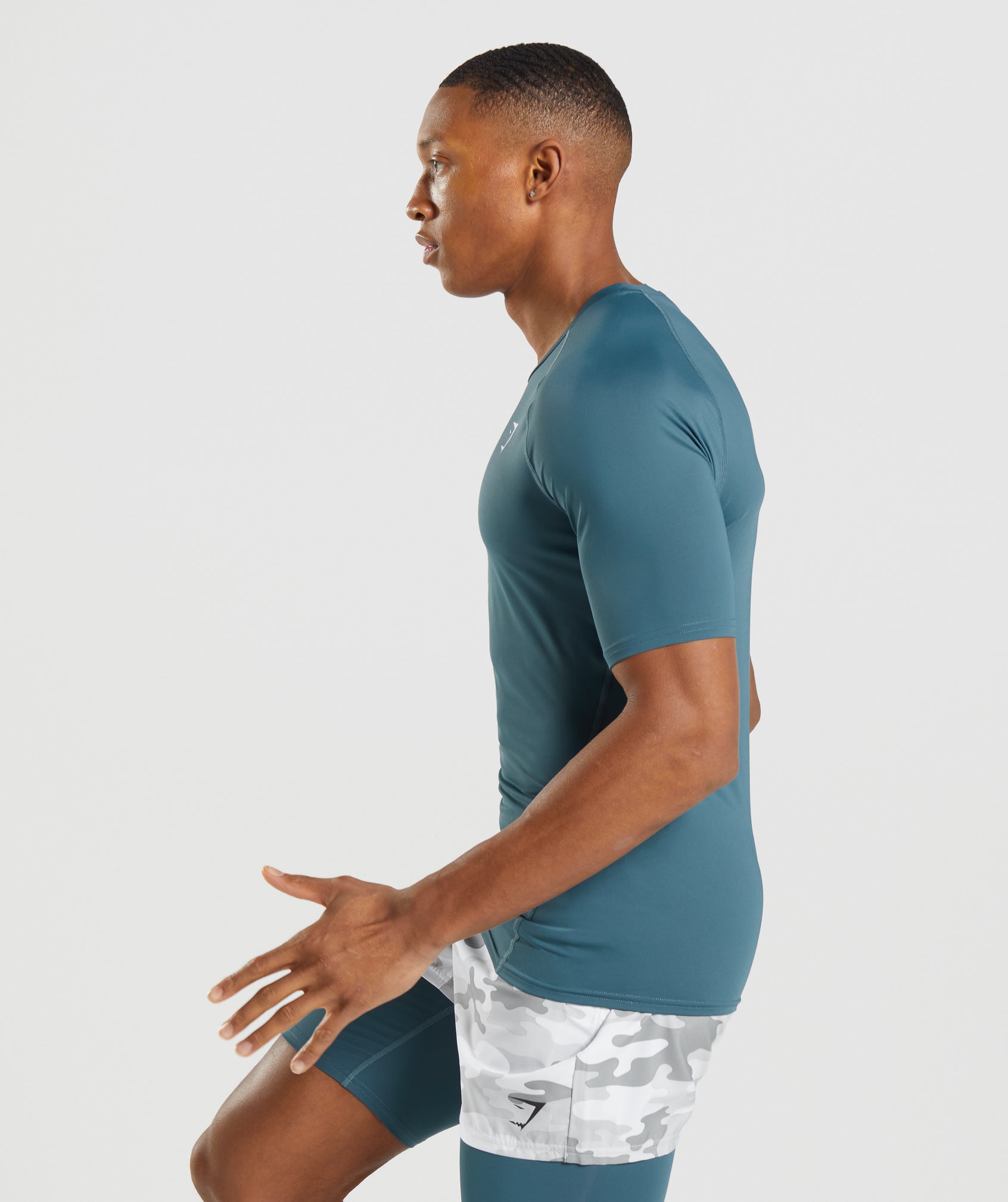 Element Baselayer T-Shirt in Tuscan Teal - view 3