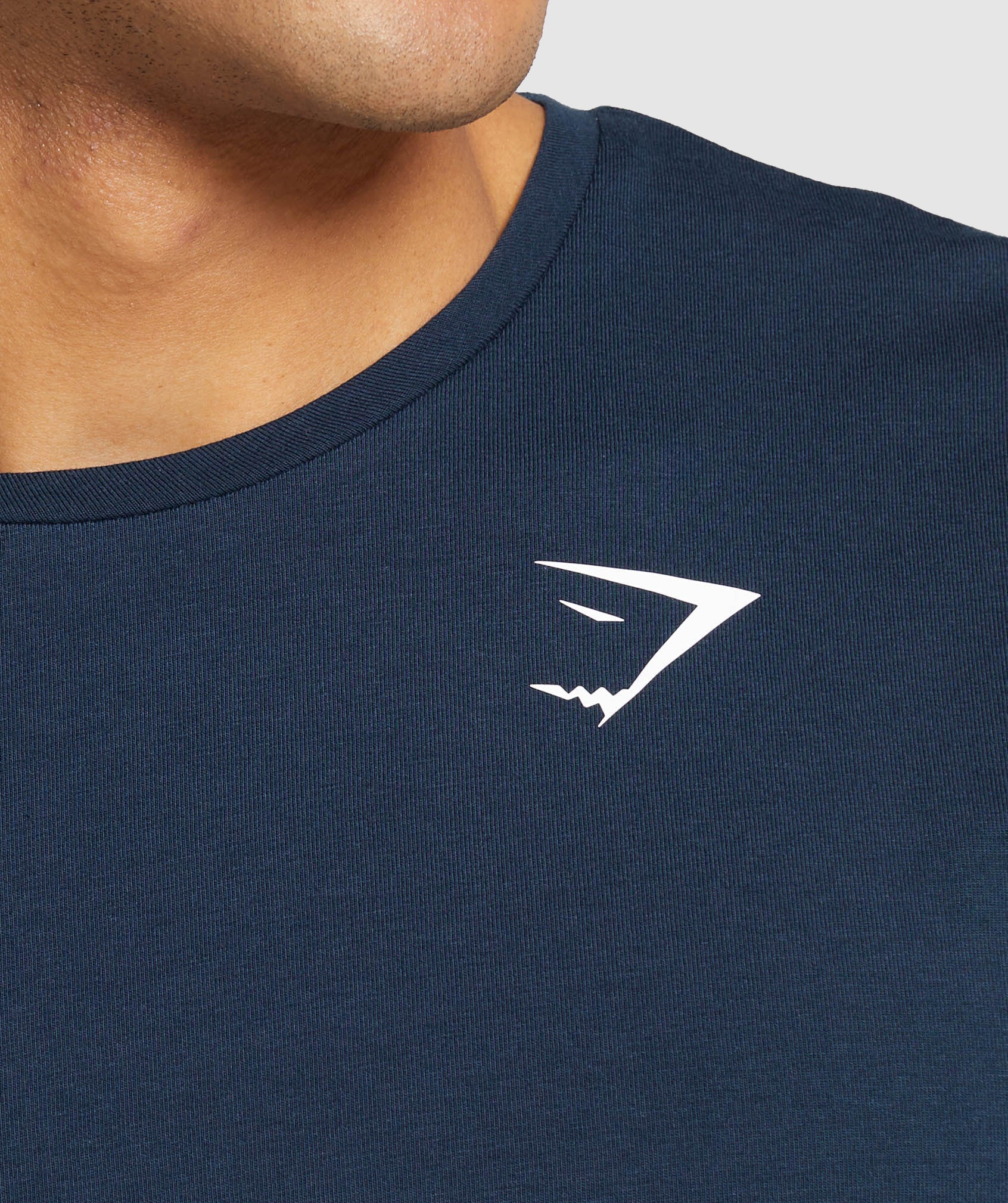 Essential Long Sleeve T-Shirt in Navy - view 6
