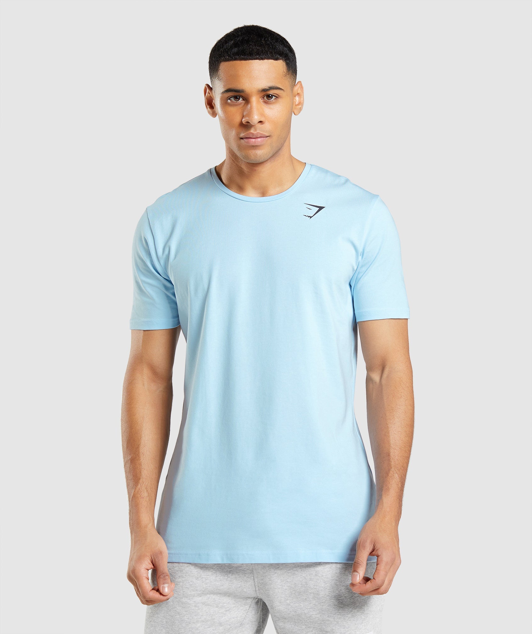 Essential T-Shirt in Linen Blue - view 1
