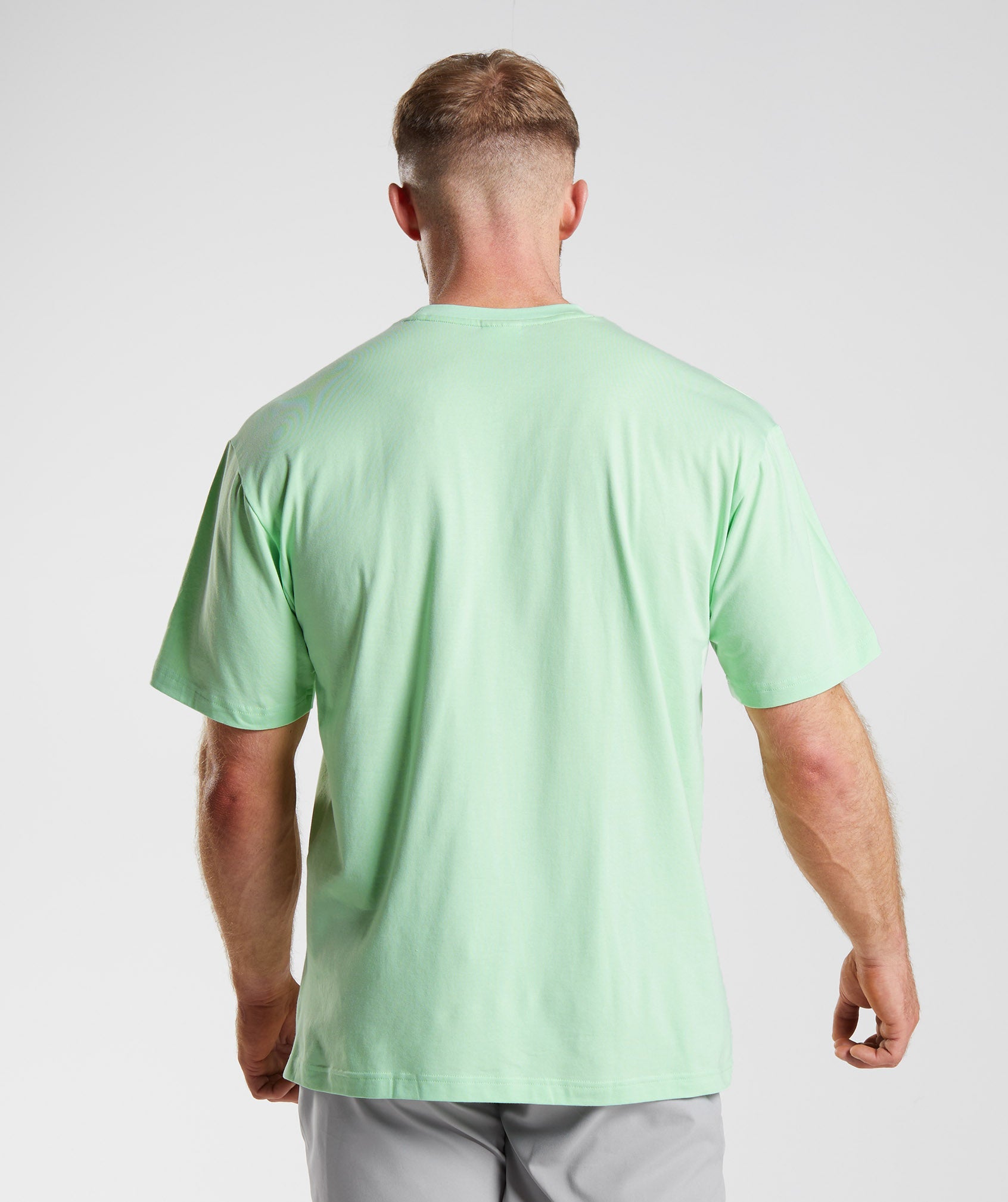 Apollo Oversized T-Shirt in Aloe Green