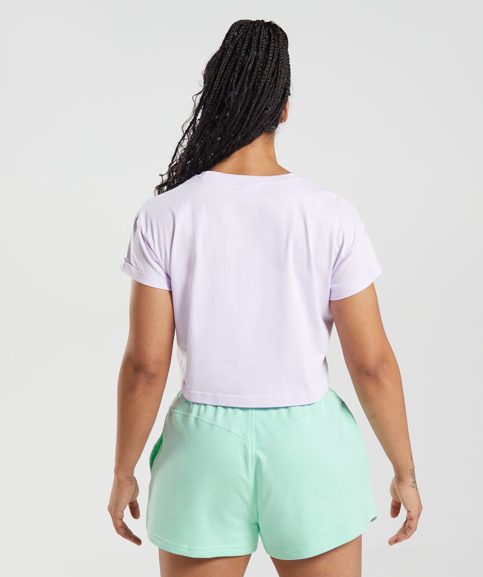 Legacy Crop Top in Faded Lilac