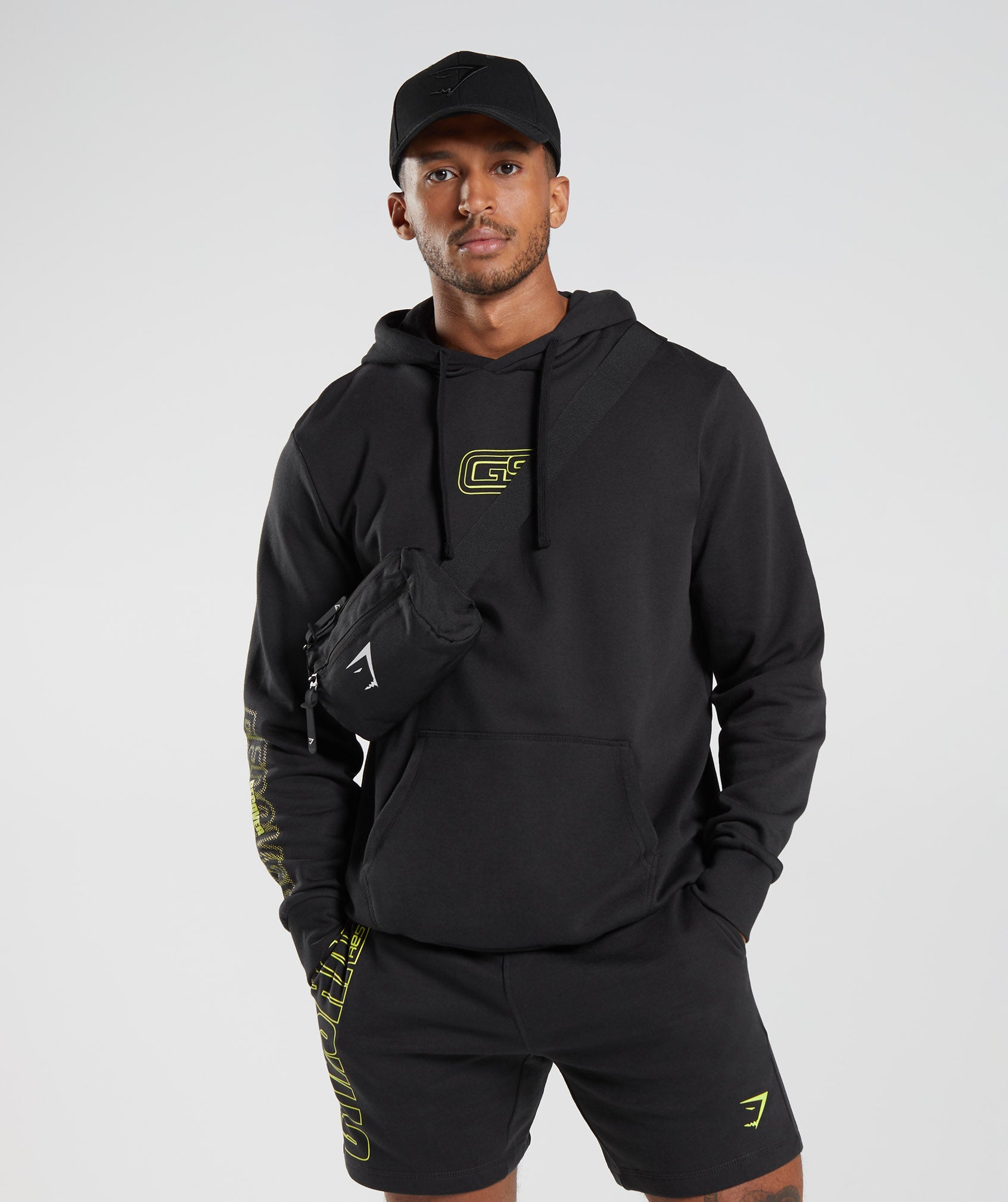 Recovery Graphic Hoodie in Black