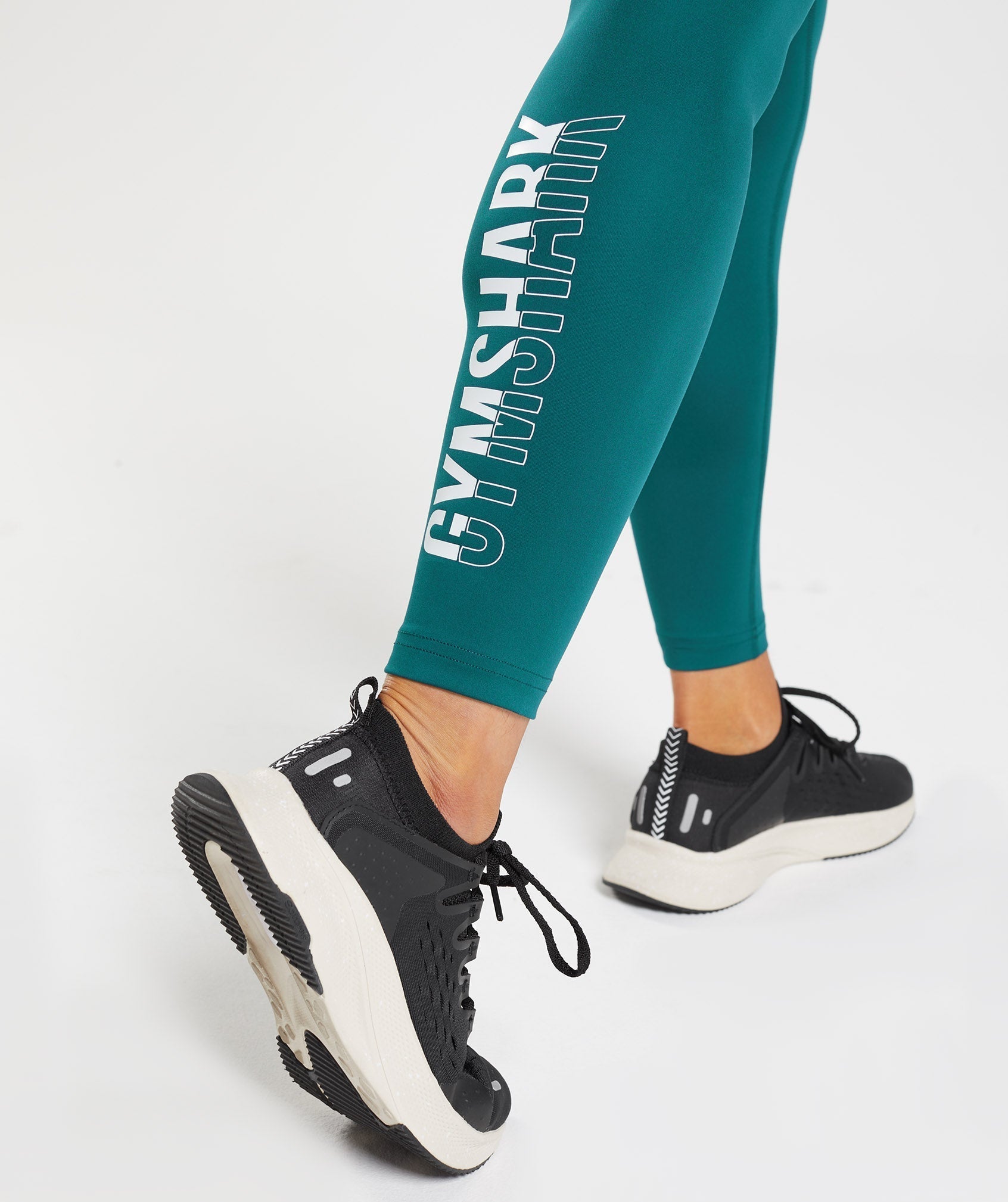 Fraction Leggings in Winter Teal