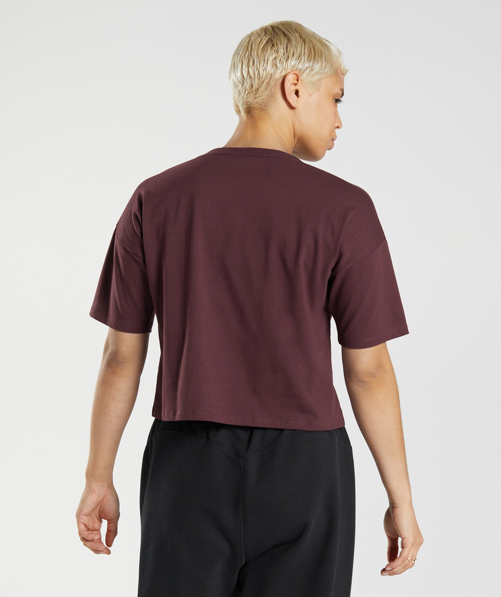 GS10 Year Midi Top in Baked Maroon - view 2