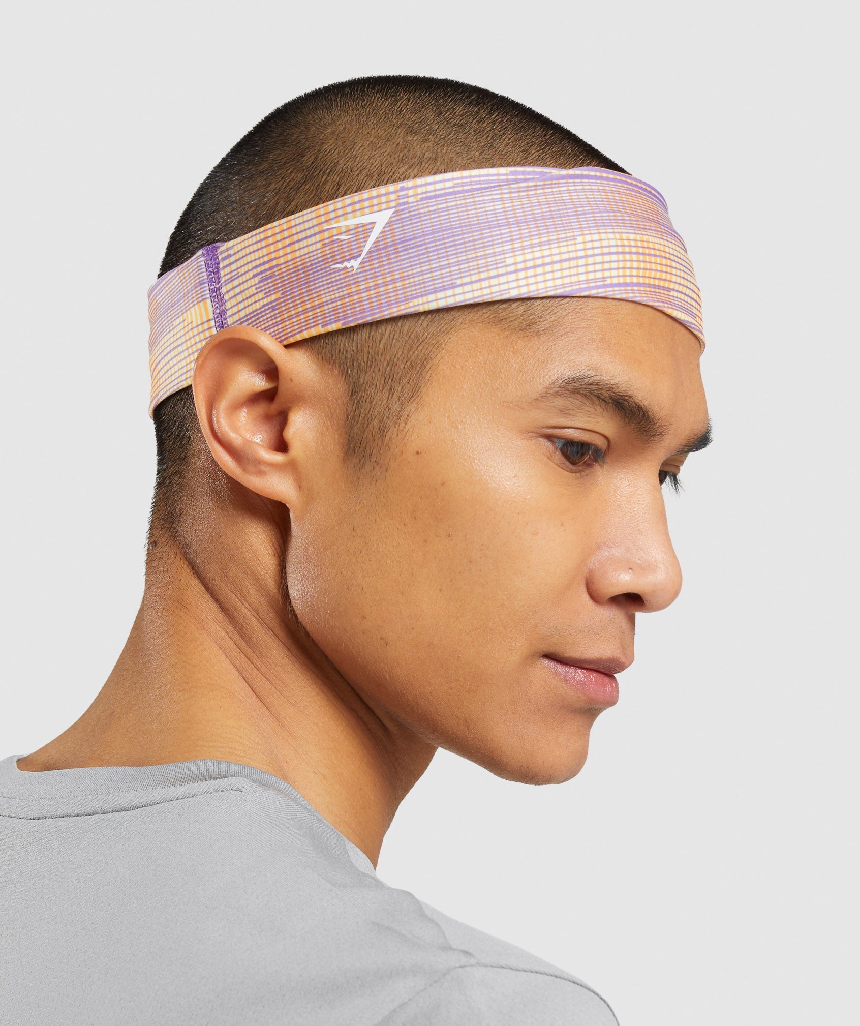 Headband in Apricot Orange Print - view 1