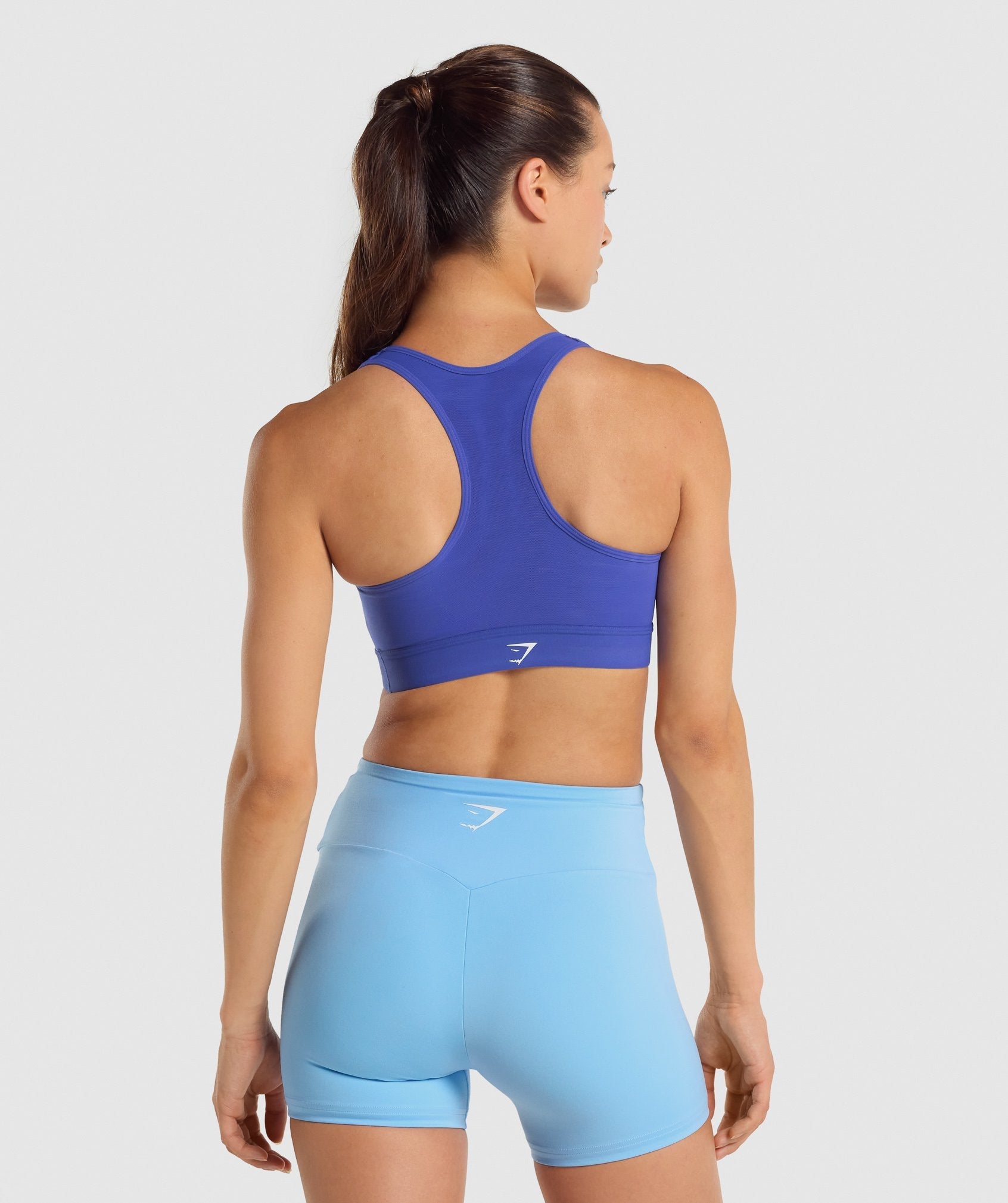 Lightweight High Support Sports Bra in Dark Blue - view 3