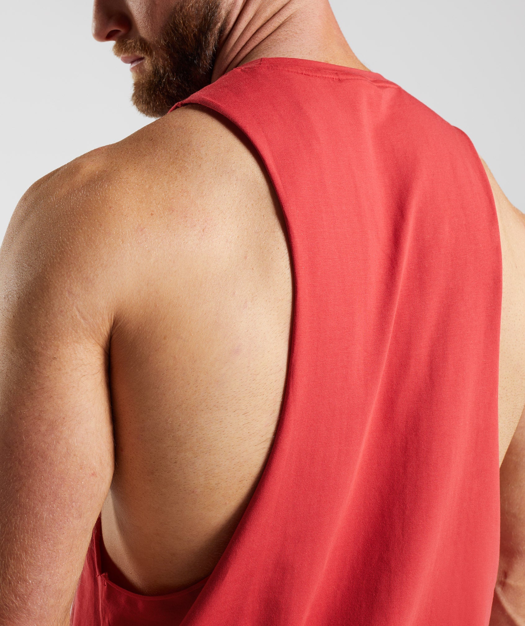 Legacy Drop Arm Tank in Volcanic Red - view 5