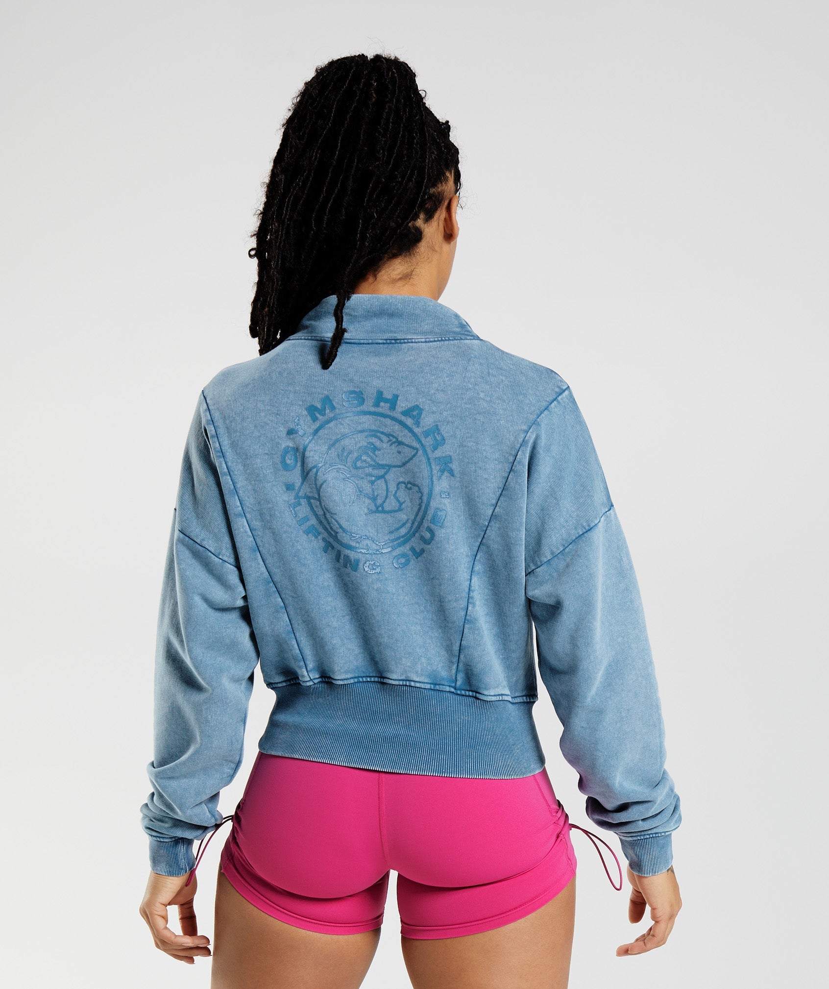Legacy Washed Sweatshirt in Lakeside Blue - view 2
