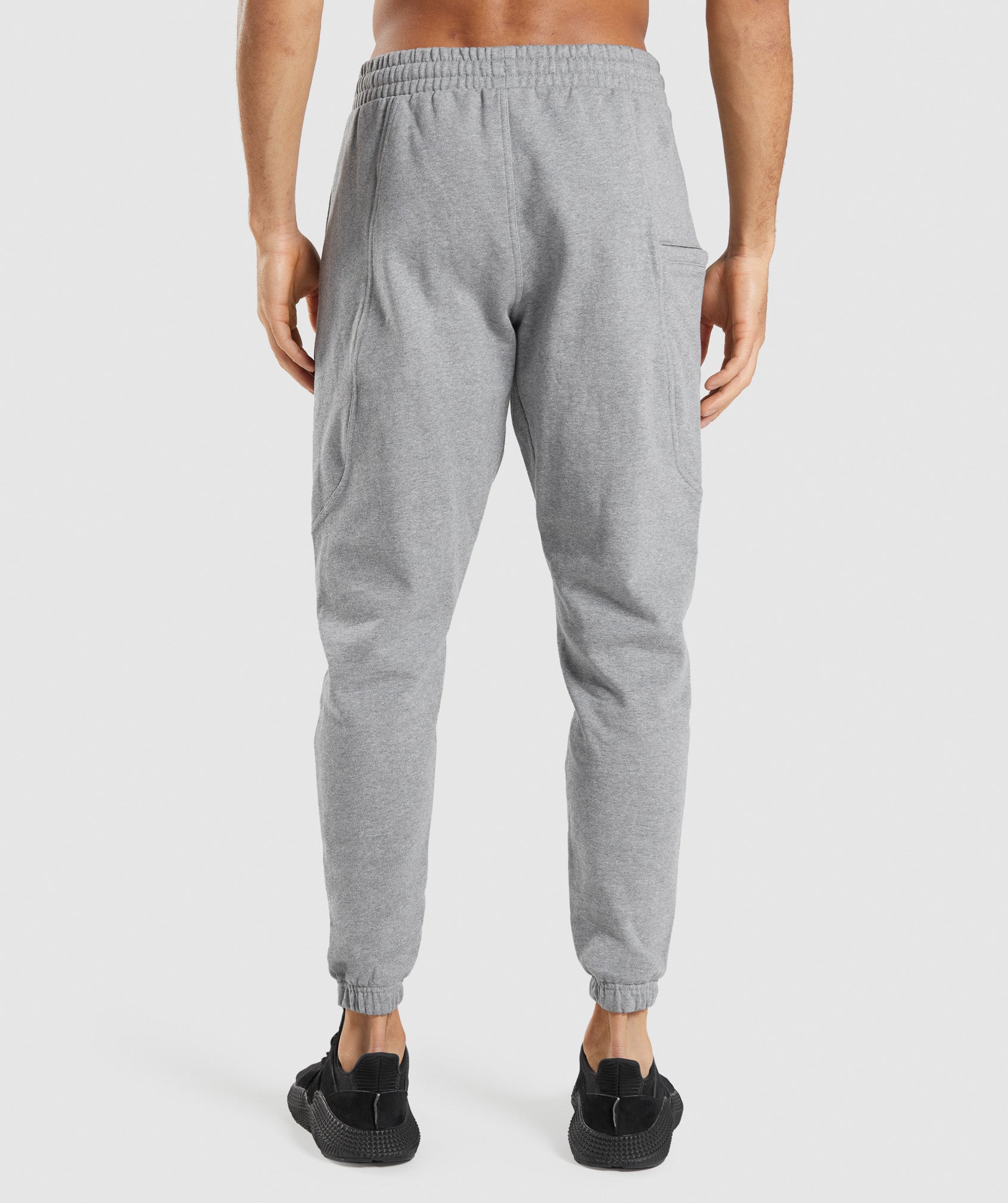 Essential Jogger  in Charcoal Marl