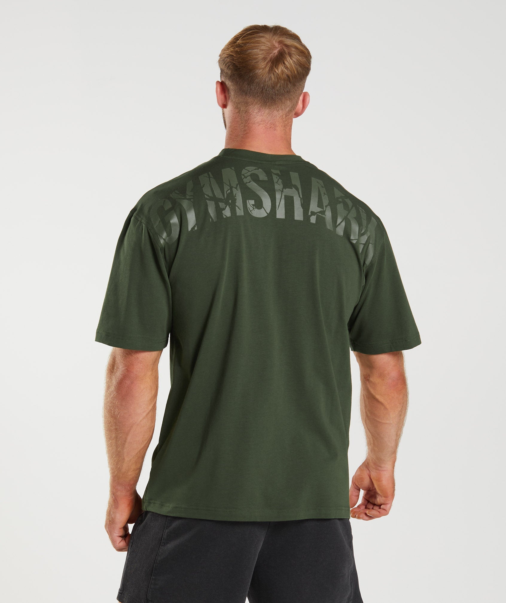 Power T-Shirt in Moss Olive