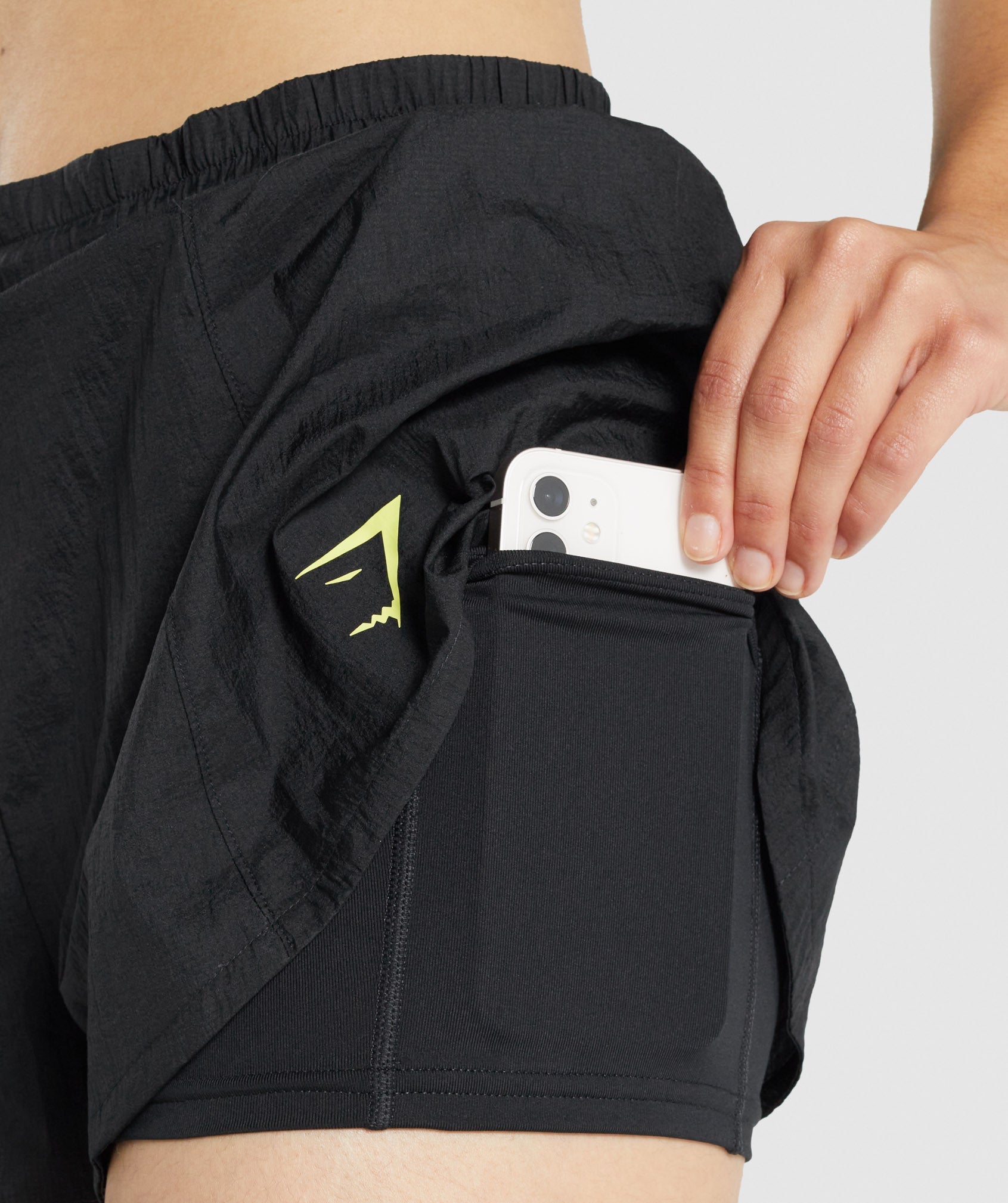 Pulse 2 in 1 Shorts in Black - view 6