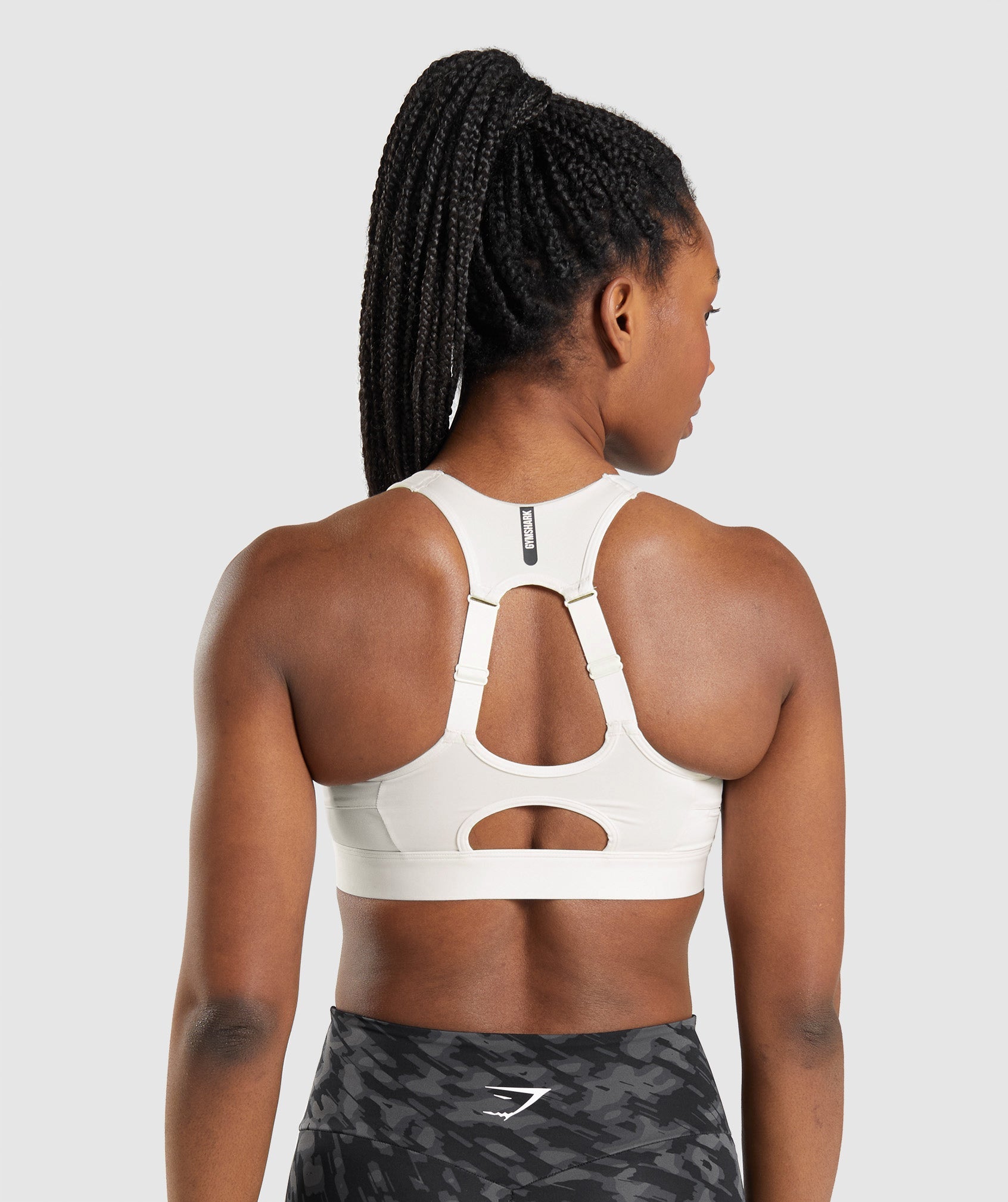 Gymshark 315 Performance High Neck Sports Bra - Mercury Purple