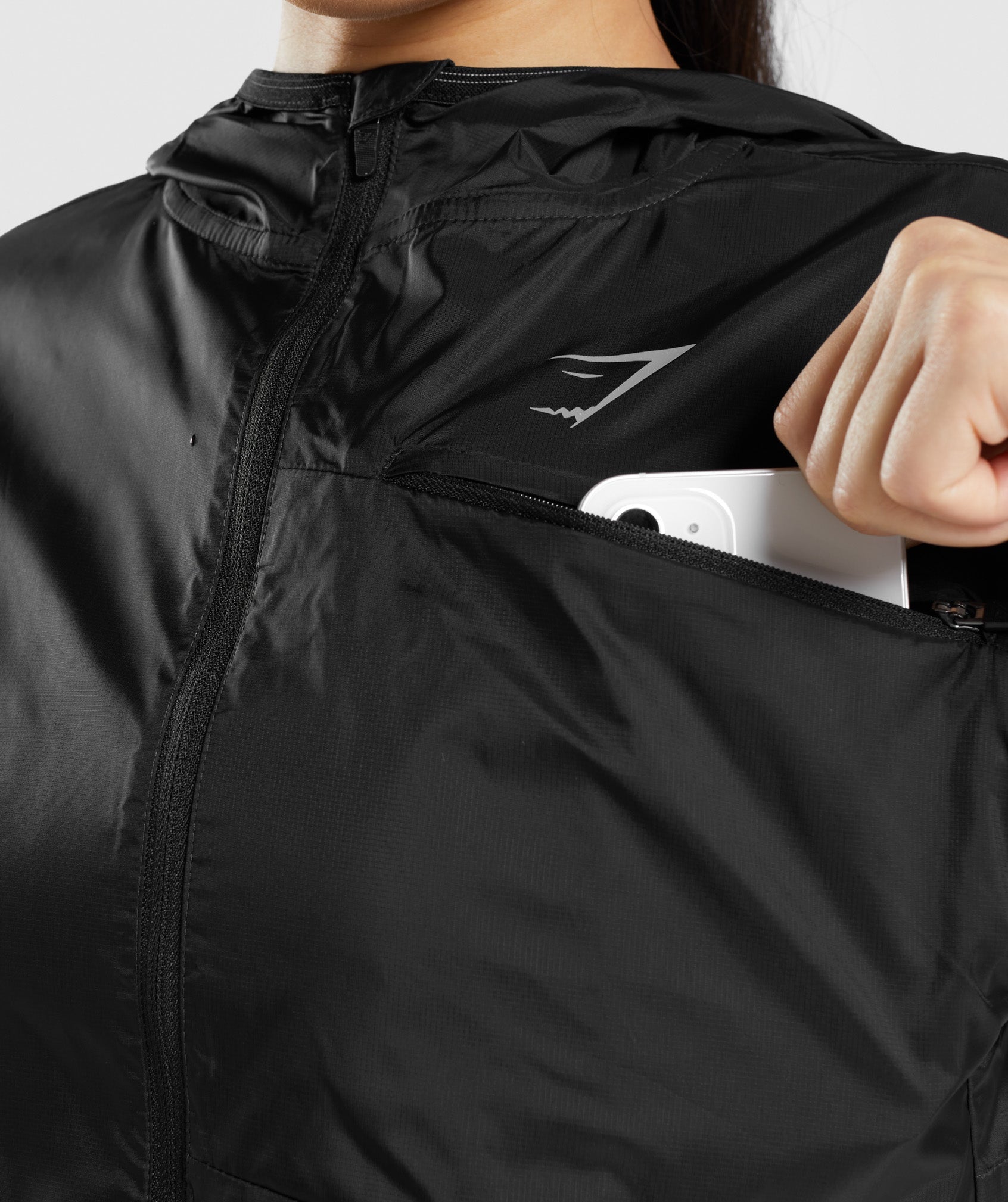 Speed Windbreaker in Black - view 6