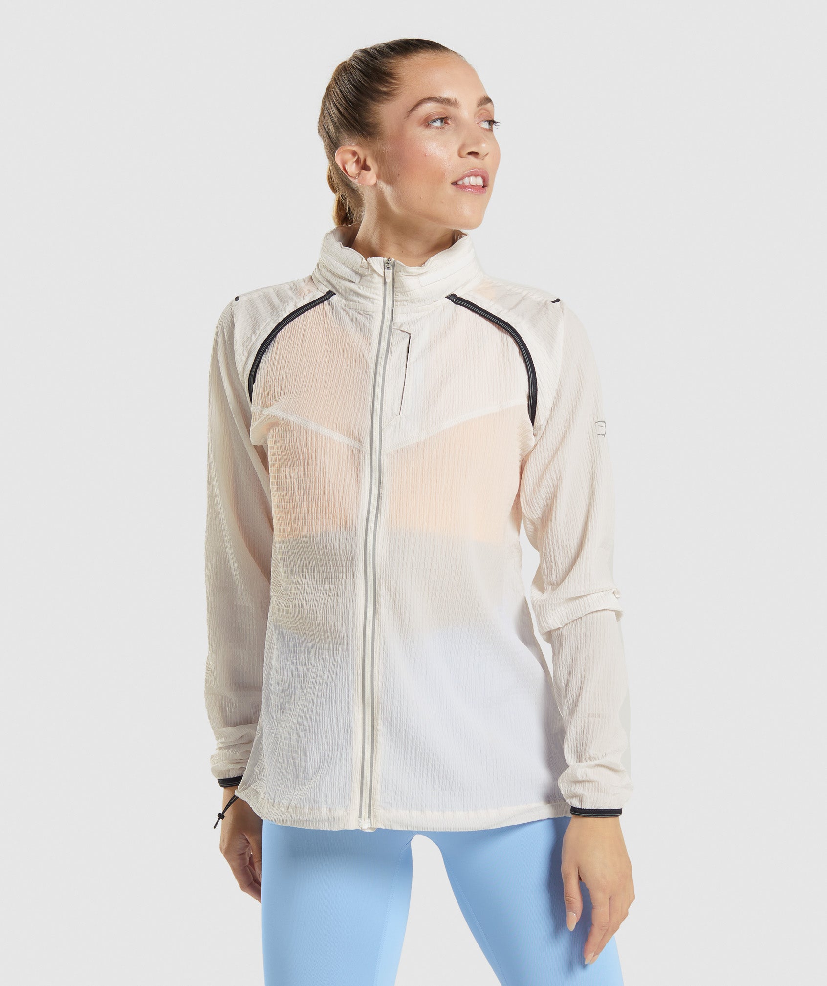 Speed Windbreaker in Coconut White - view 1