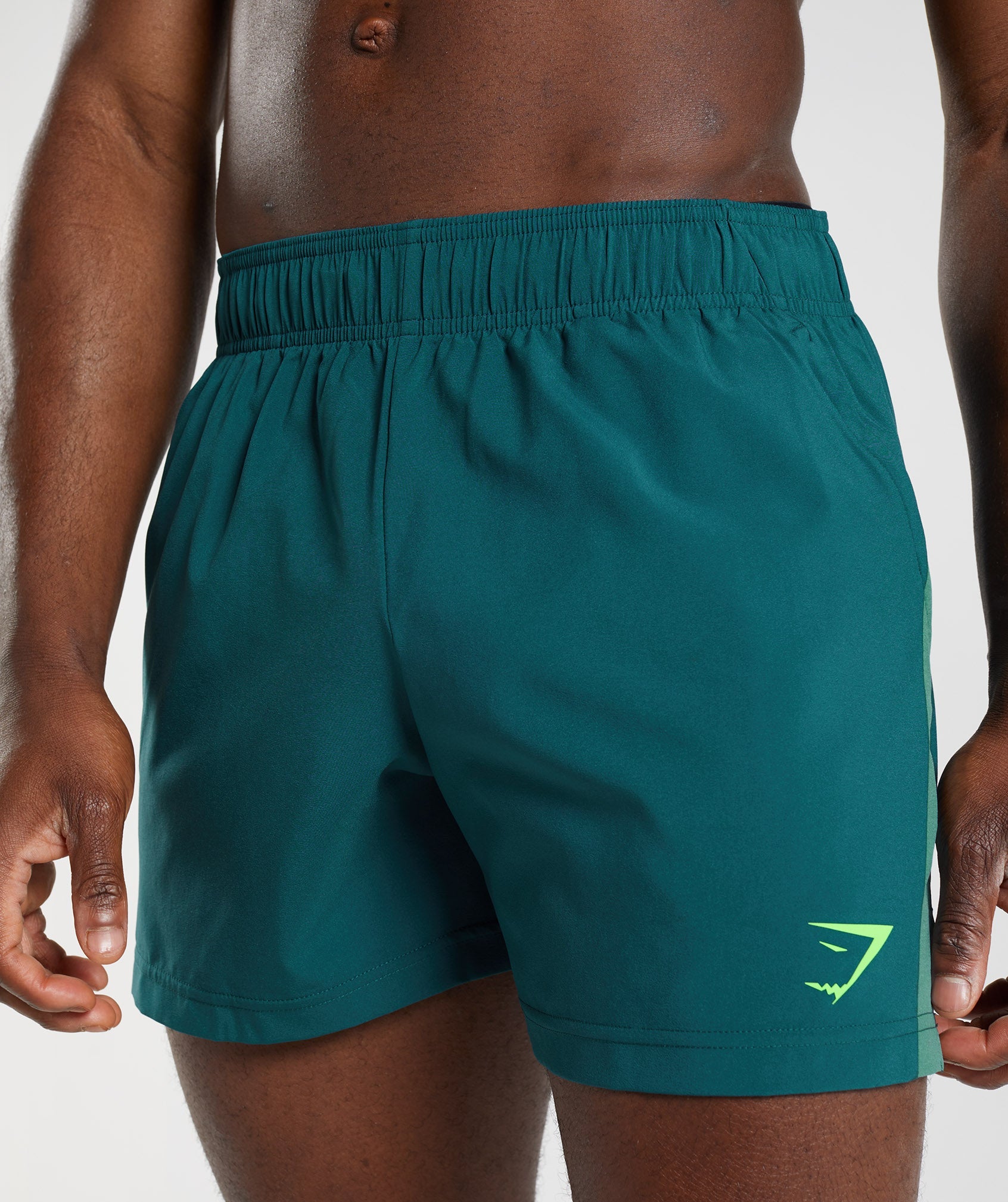 Sport 5" Shorts in Winter Teal/Slate Blue