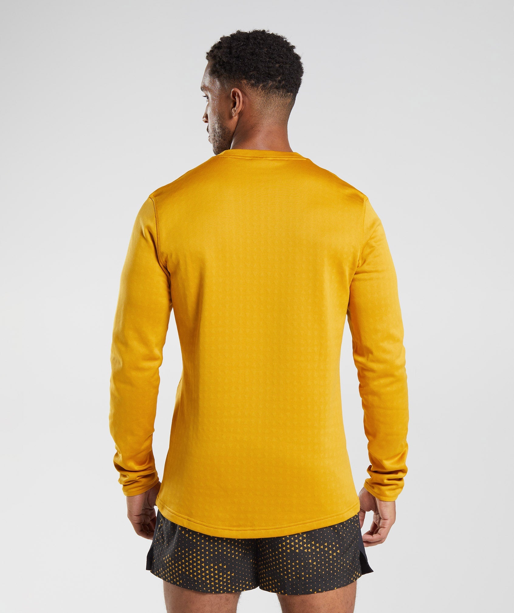 Sport Crew Sweatshirt in Turmeric Yellow