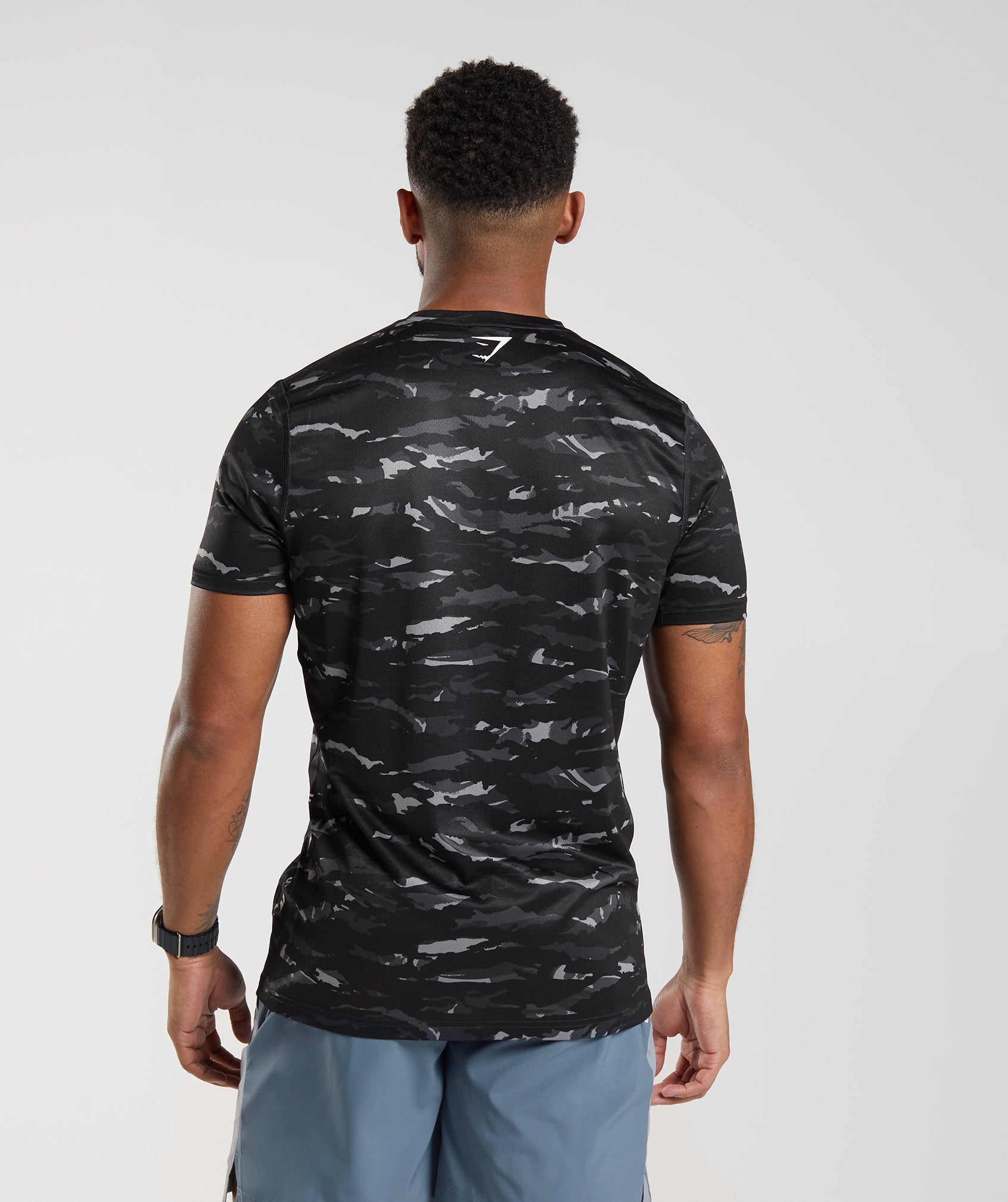 Gymshark 315 Seamless T-Shirt - Winter Teal/Black