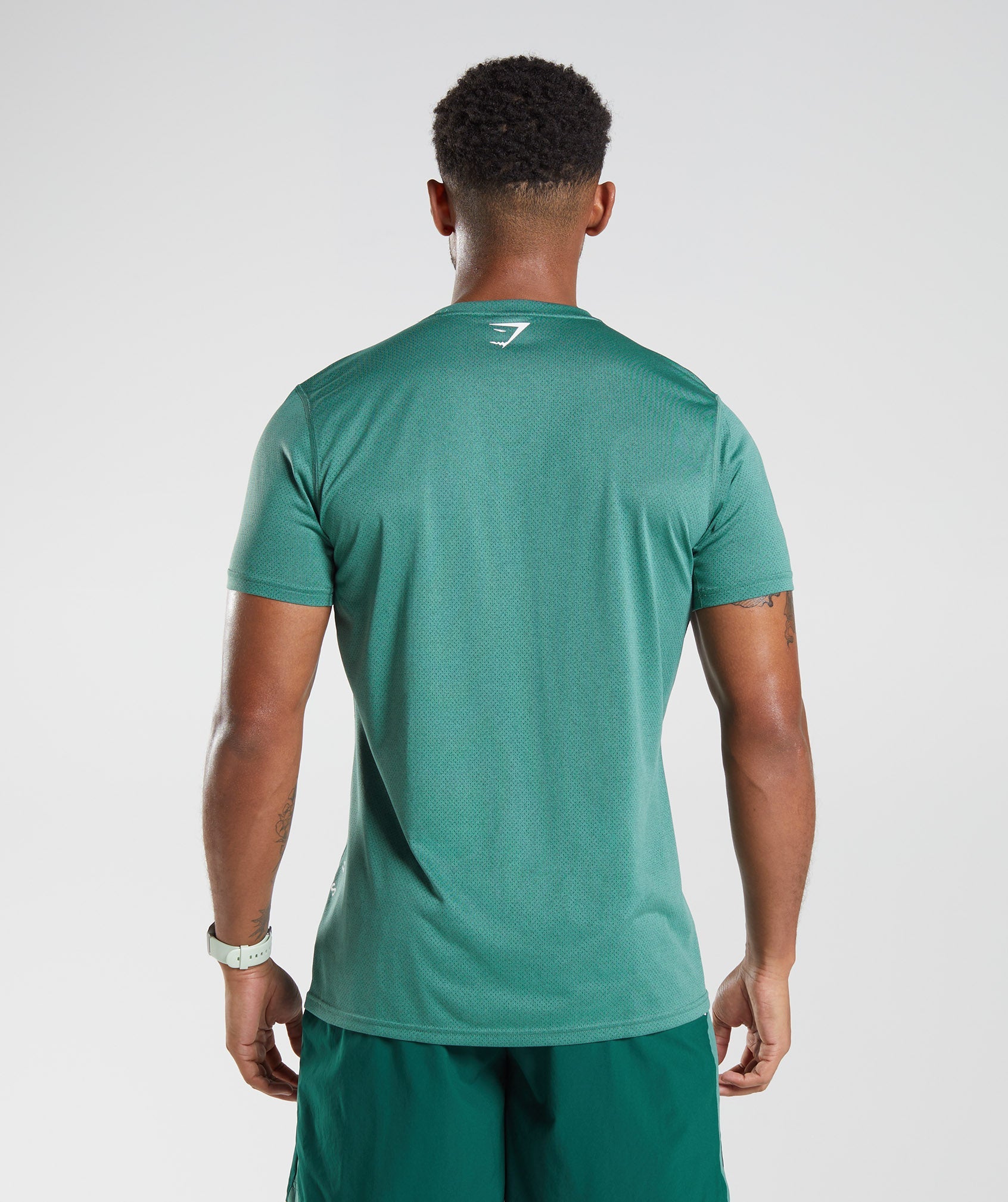 Sport T-Shirt in Hoya Green/Black Marl - view 2