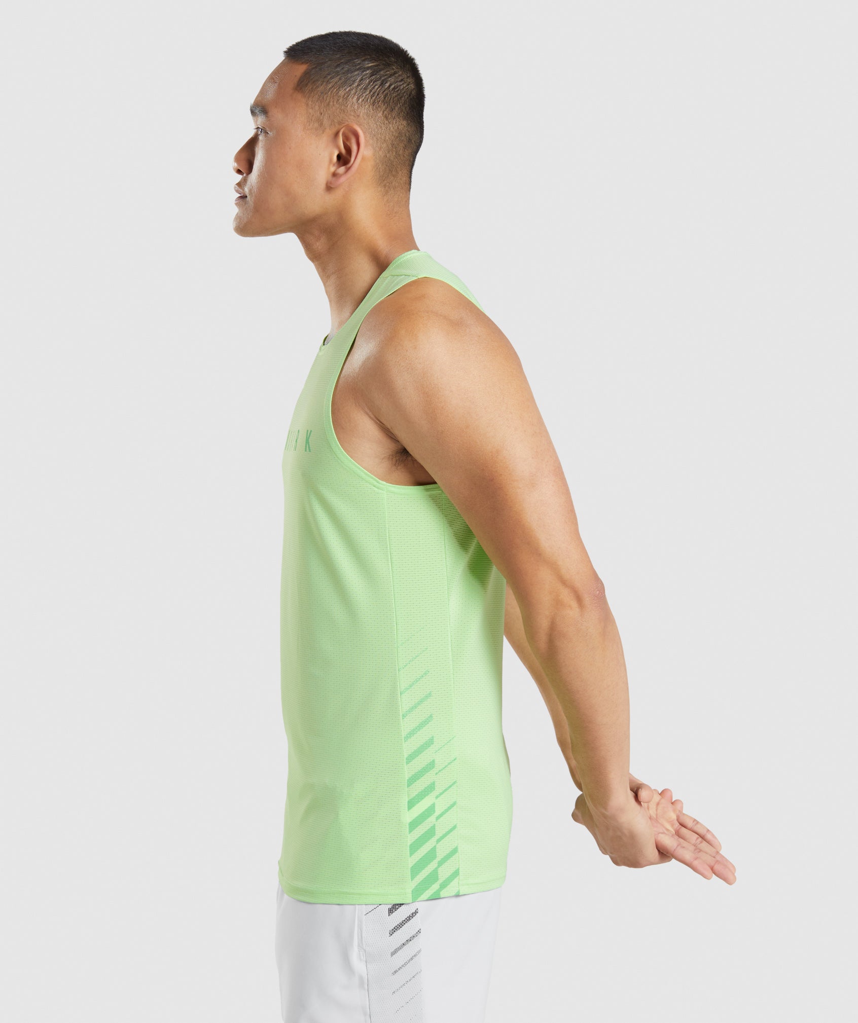 Sport Stripe Tank in Bali Green - view 3