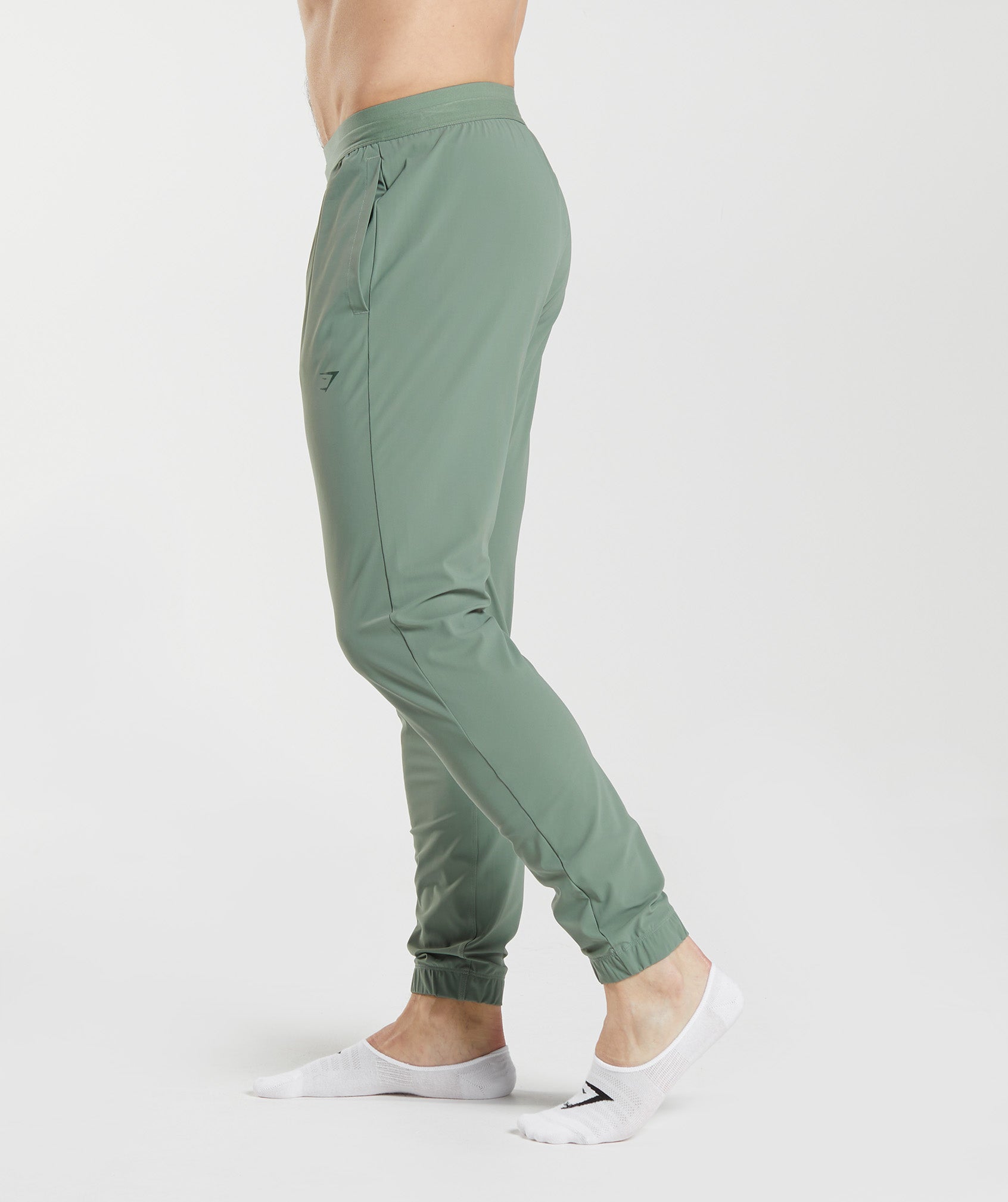 Studio Joggers in Willow Green - view 3