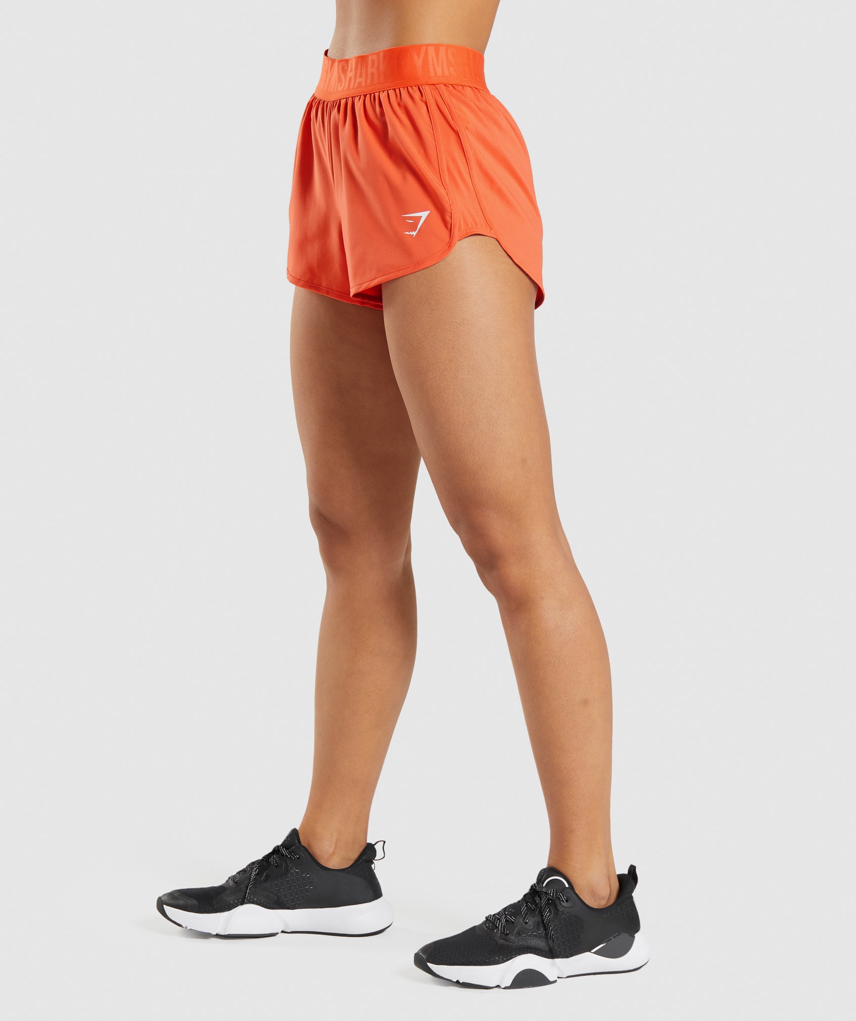Training Loose Fit Shorts in Papaya Orange