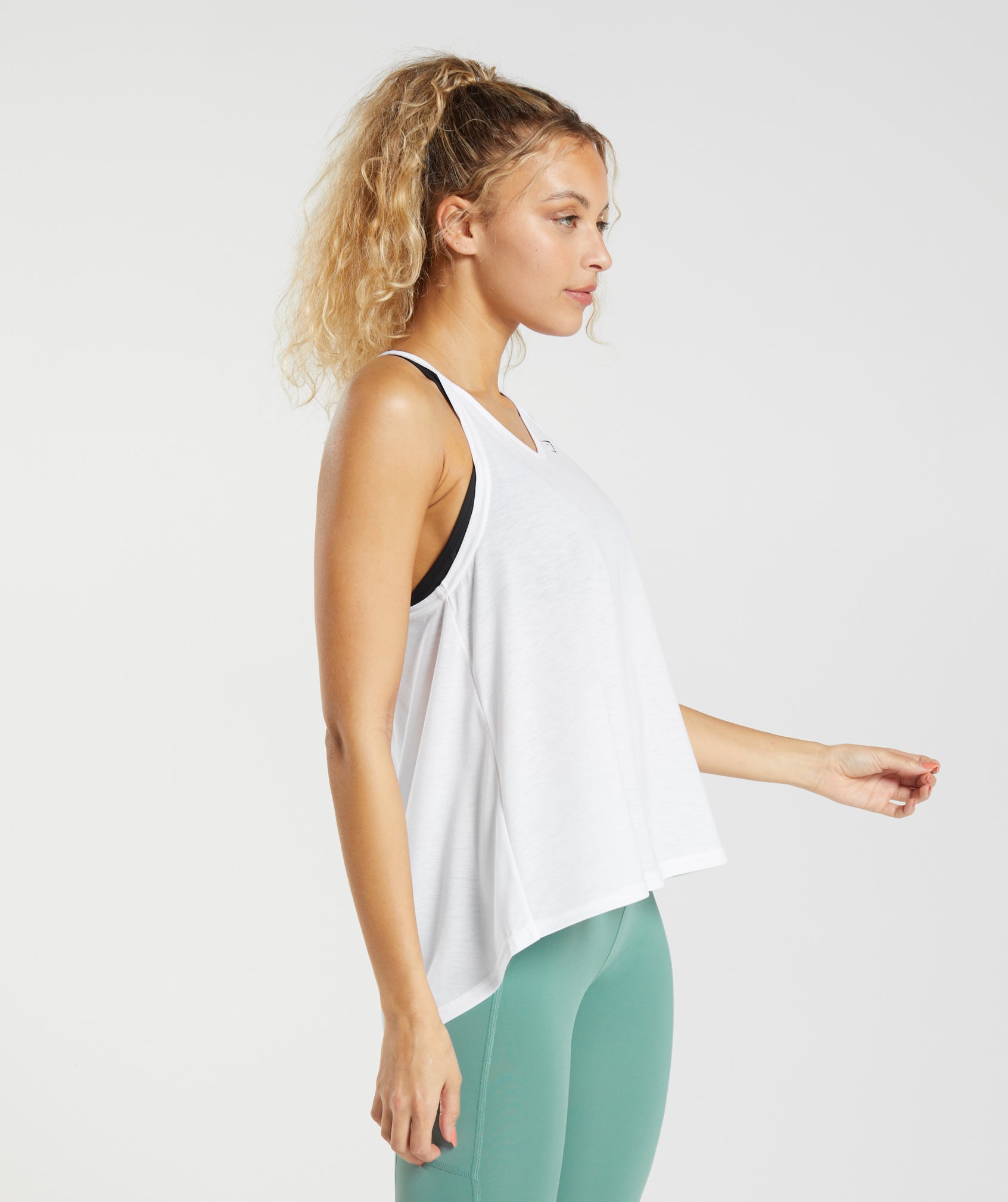 Super Soft Tank in White