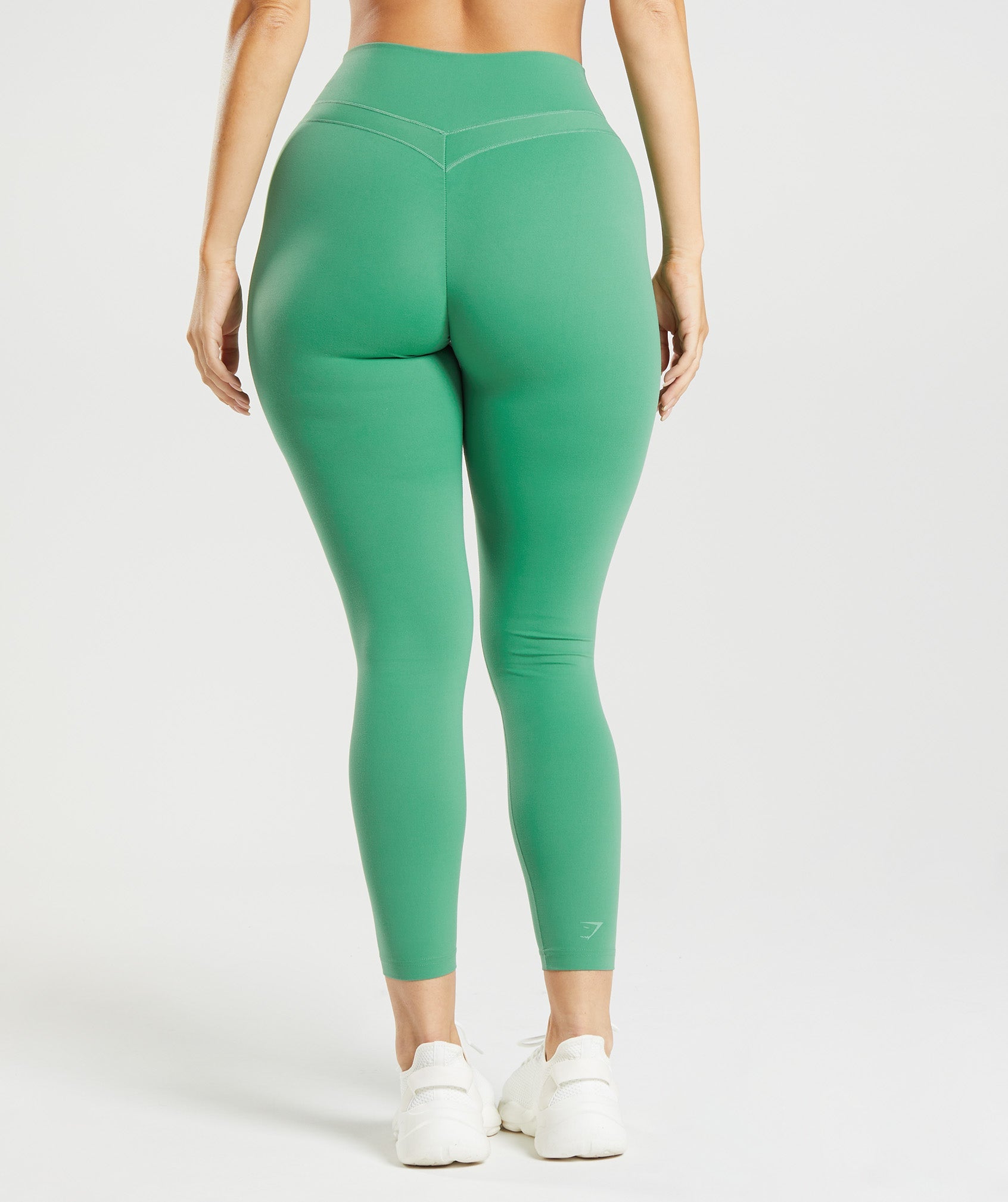 Whitney High Rise Leggings in Palm Green