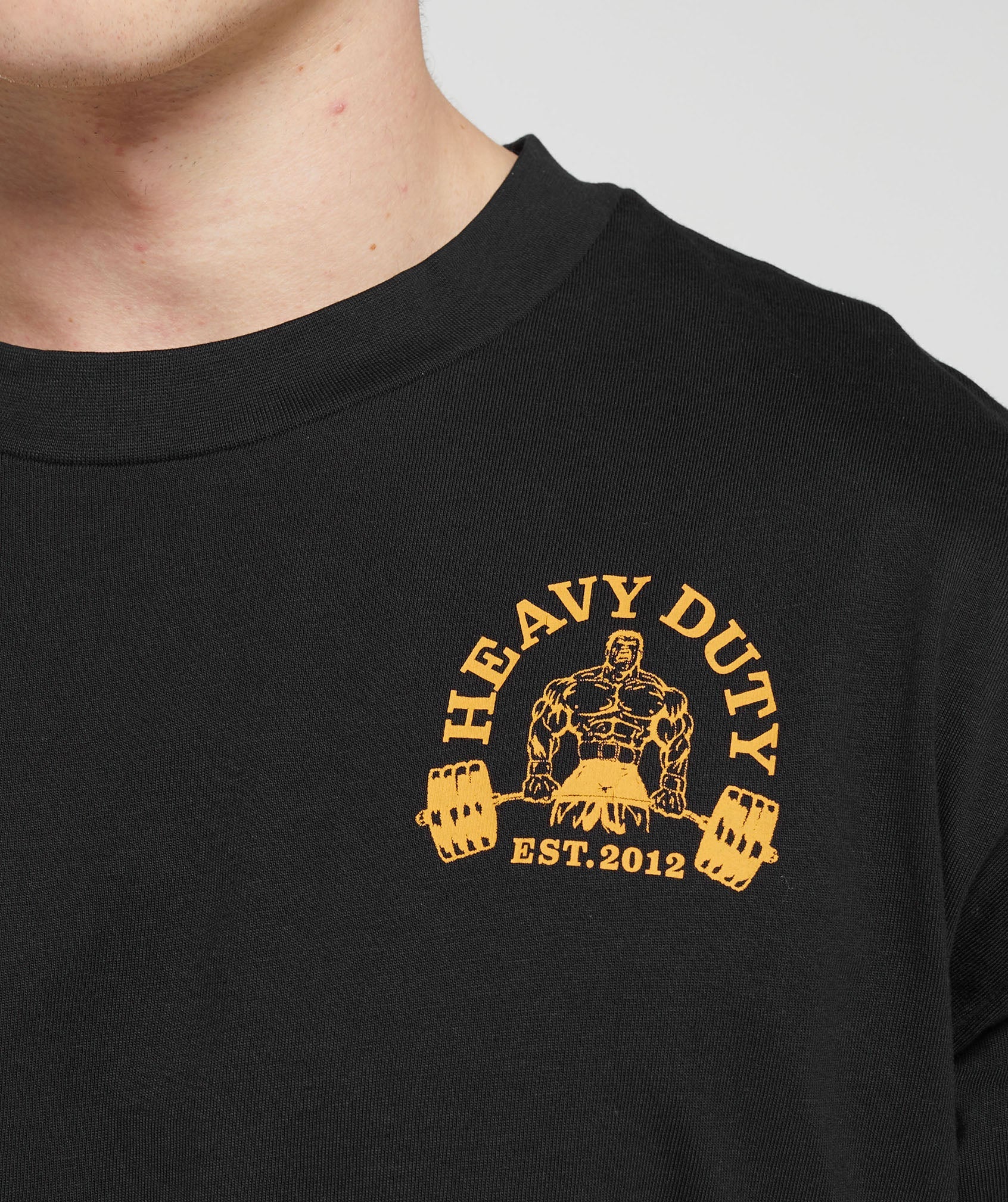 Heavy Duty T-Shirt in Black - view 5