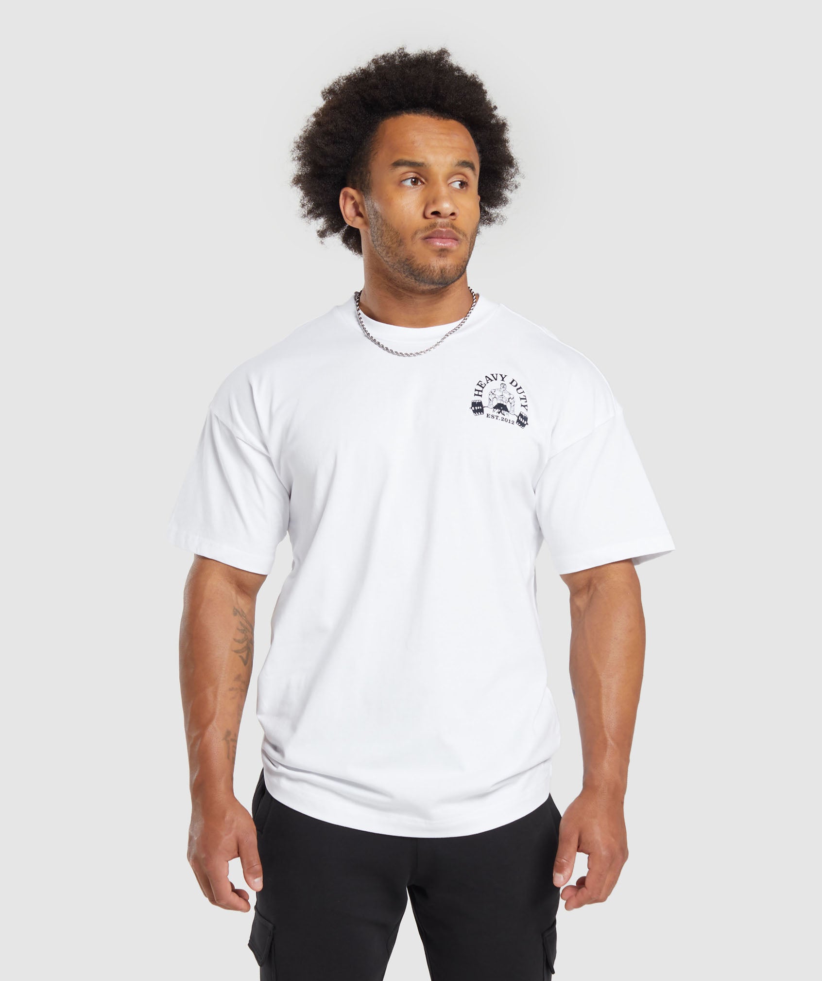 Heavy Duty T-Shirt in White - view 2