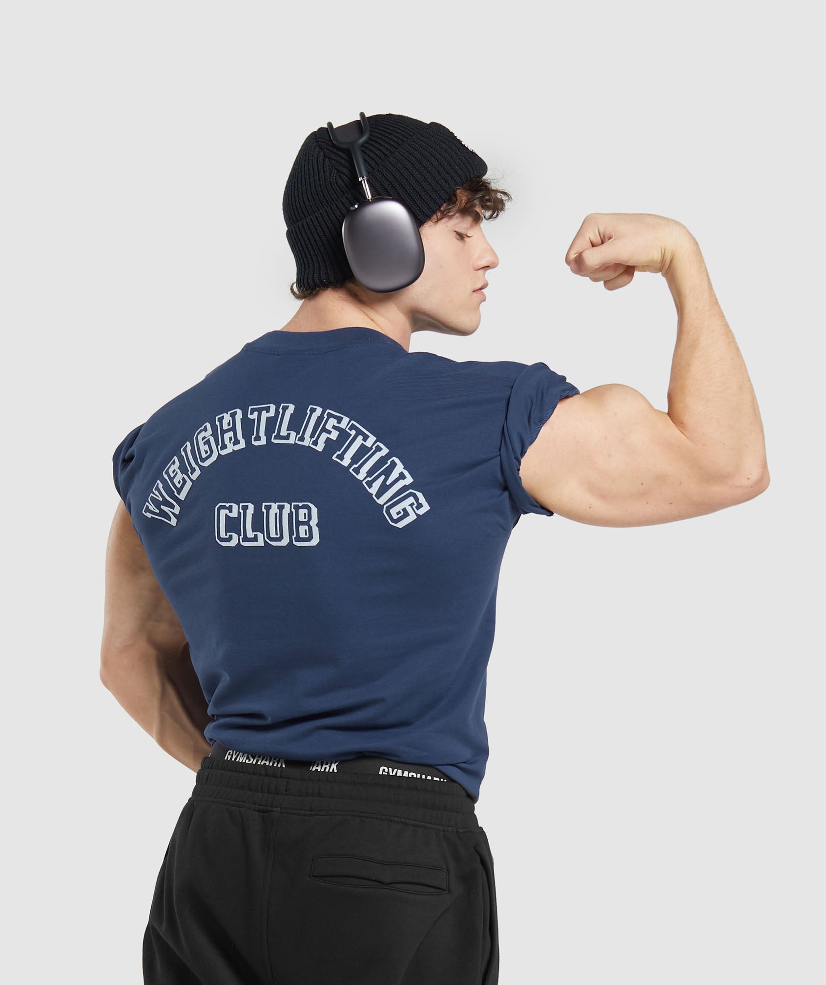 Weightlifting Club T-Shirt in Ash Blue - view 1
