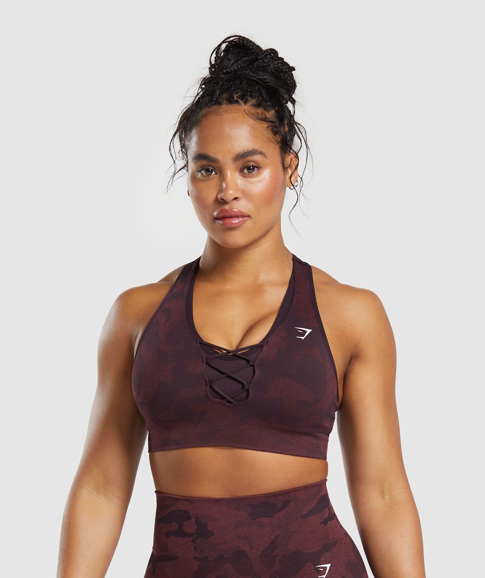 Adapt Camo Seamless Sports Bra