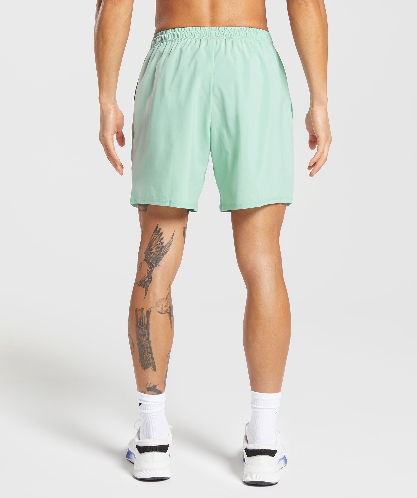 Arrival 7" Shorts in Lido Green - view 2