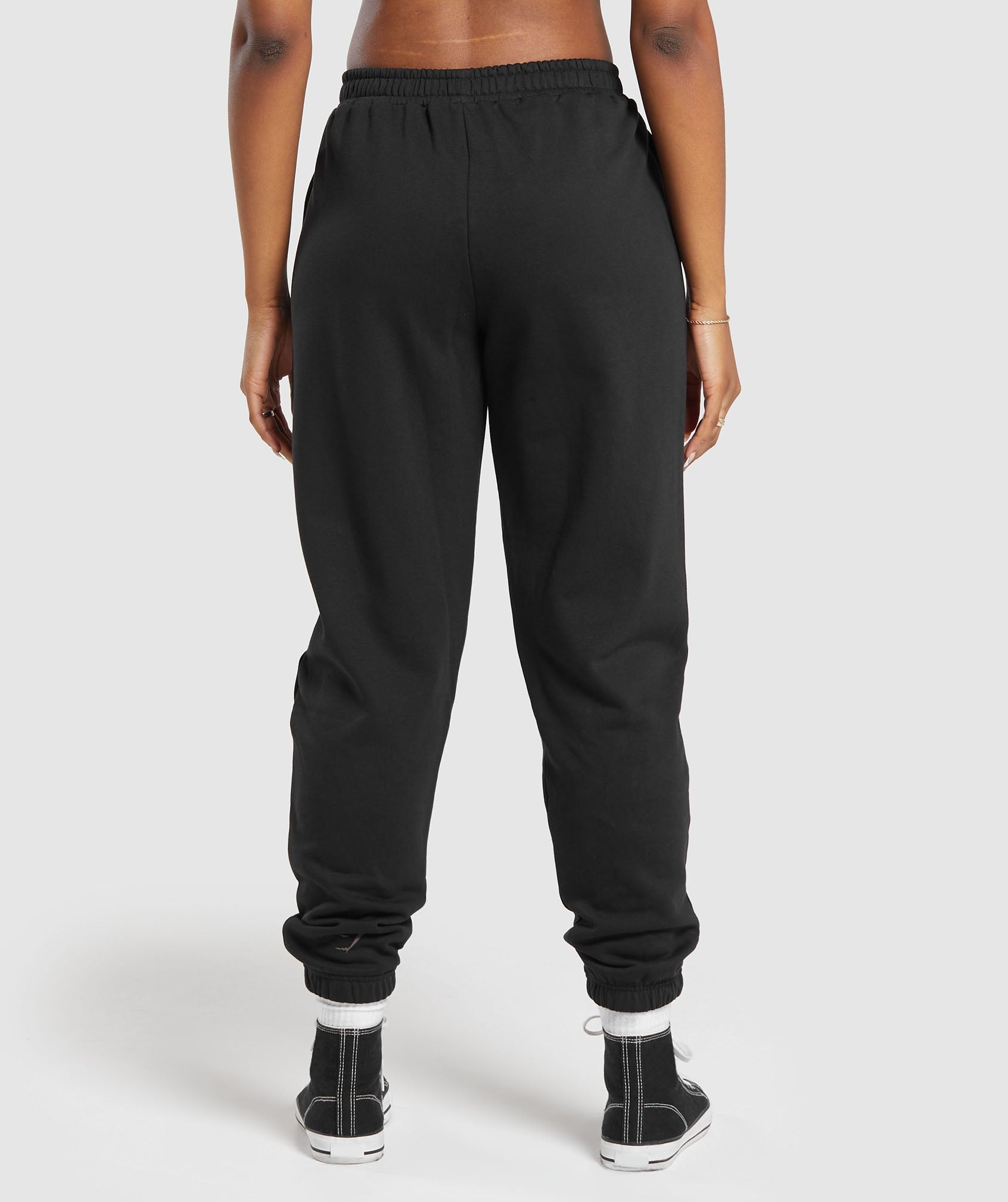 Built Graphic Joggers in Black - view 3