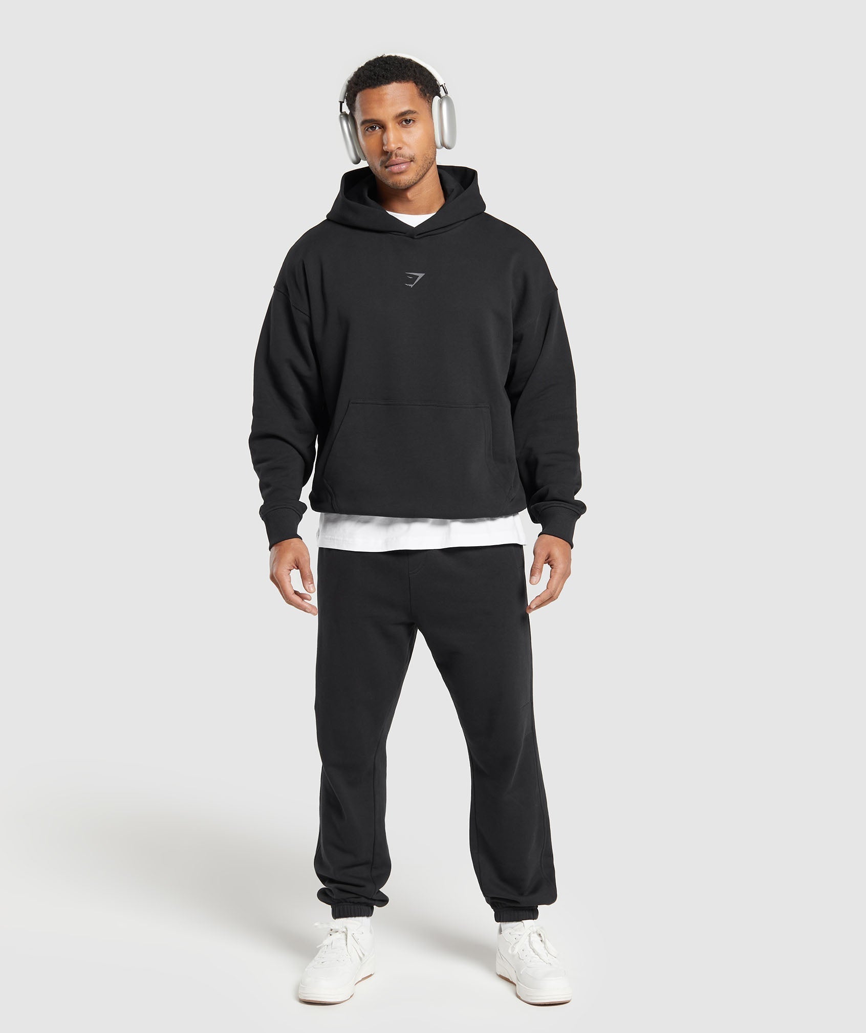 Built in the UK Hoodie in Black - view 4