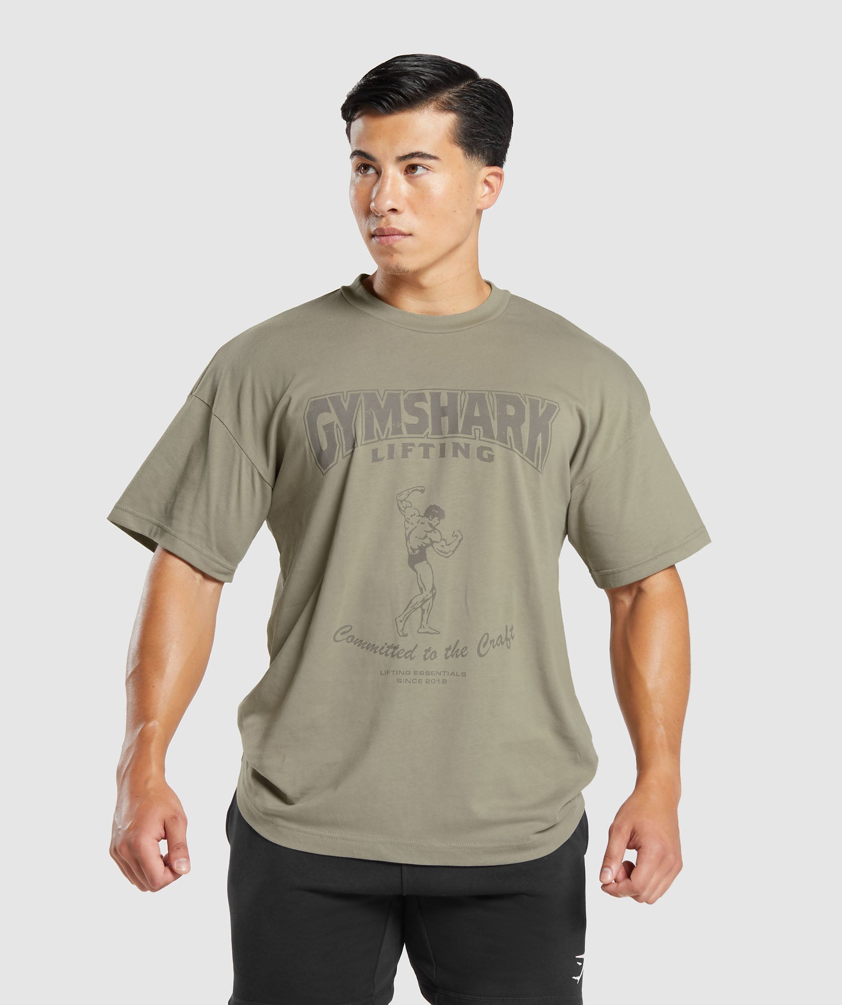 Committed to the Craft T-Shirt in Linen Brown - view 1