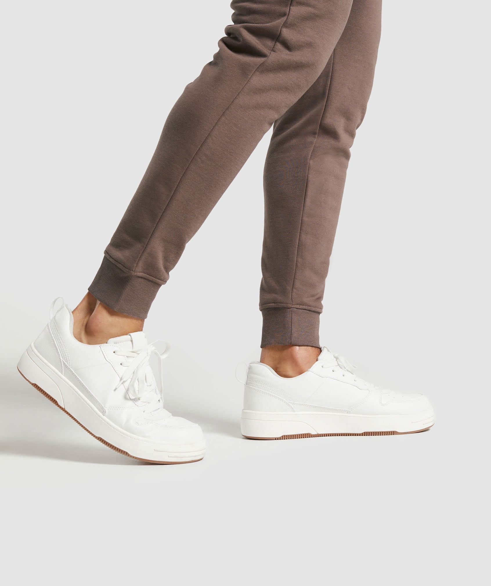 Crest Joggers in Truffle Brown - view 6