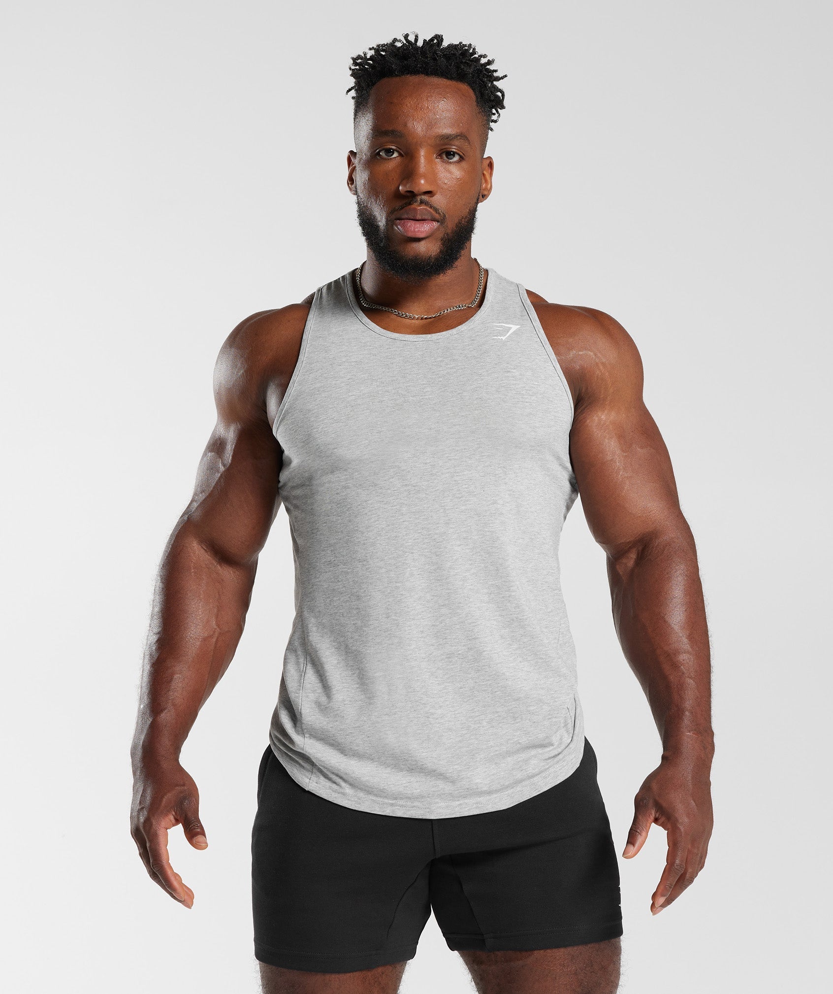 Critical Tank in Light Grey Marl