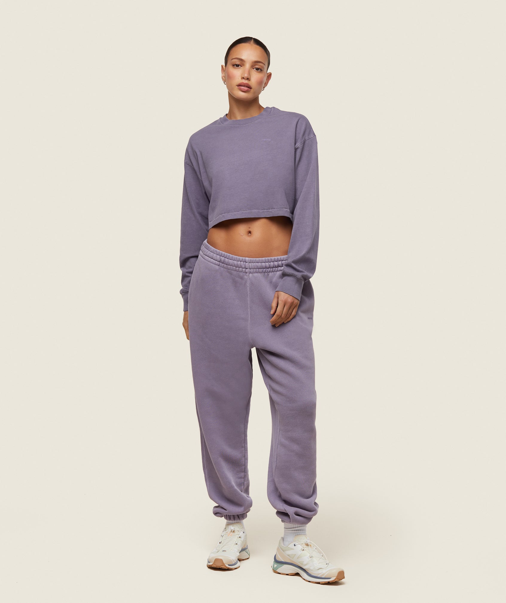 eveywear Cropped Long Sleeve Tee