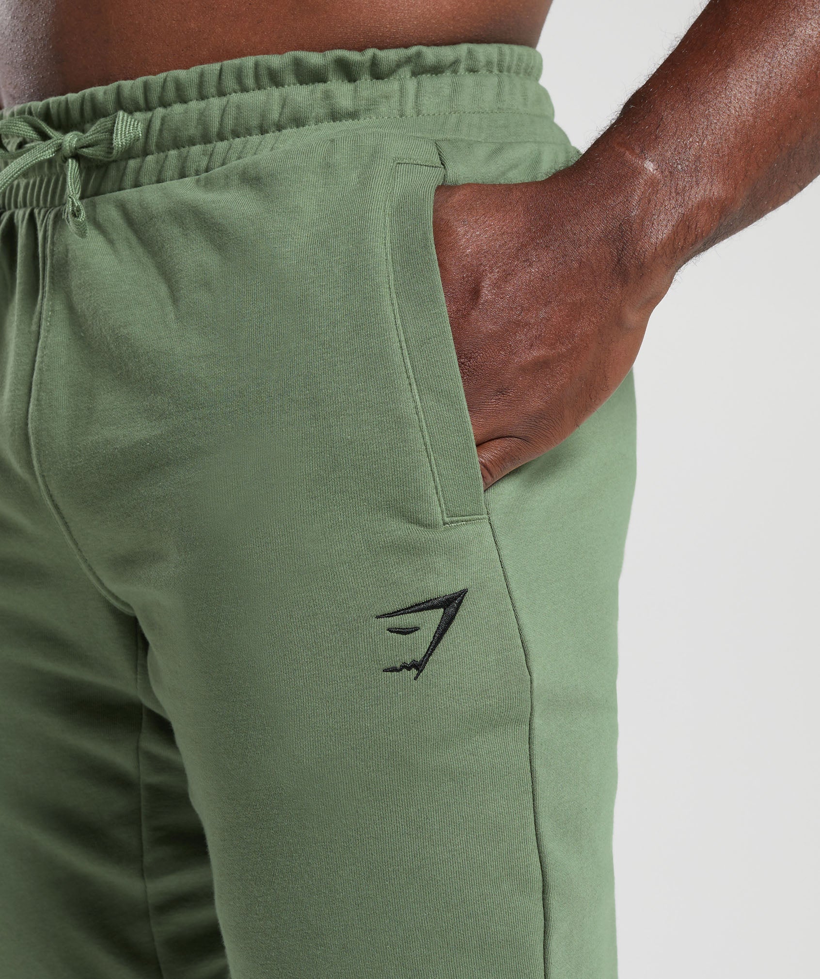 Essential Oversized Joggers in Force Green - view 5