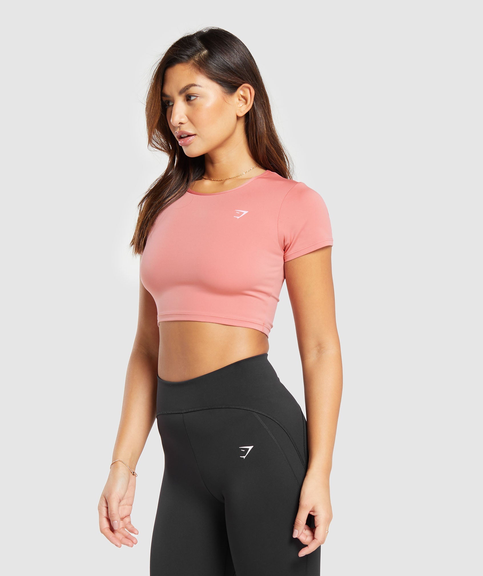 Everyday Cap Sleeve T-Shirt in Classic Pink - view 3