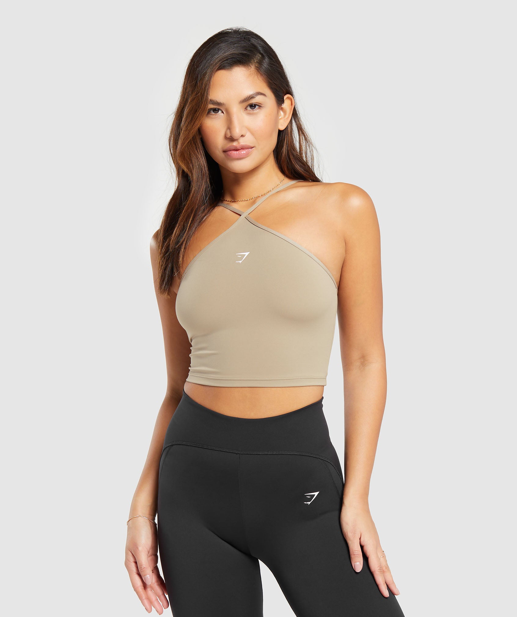 Everyday Halter Neck Ribbon Tank