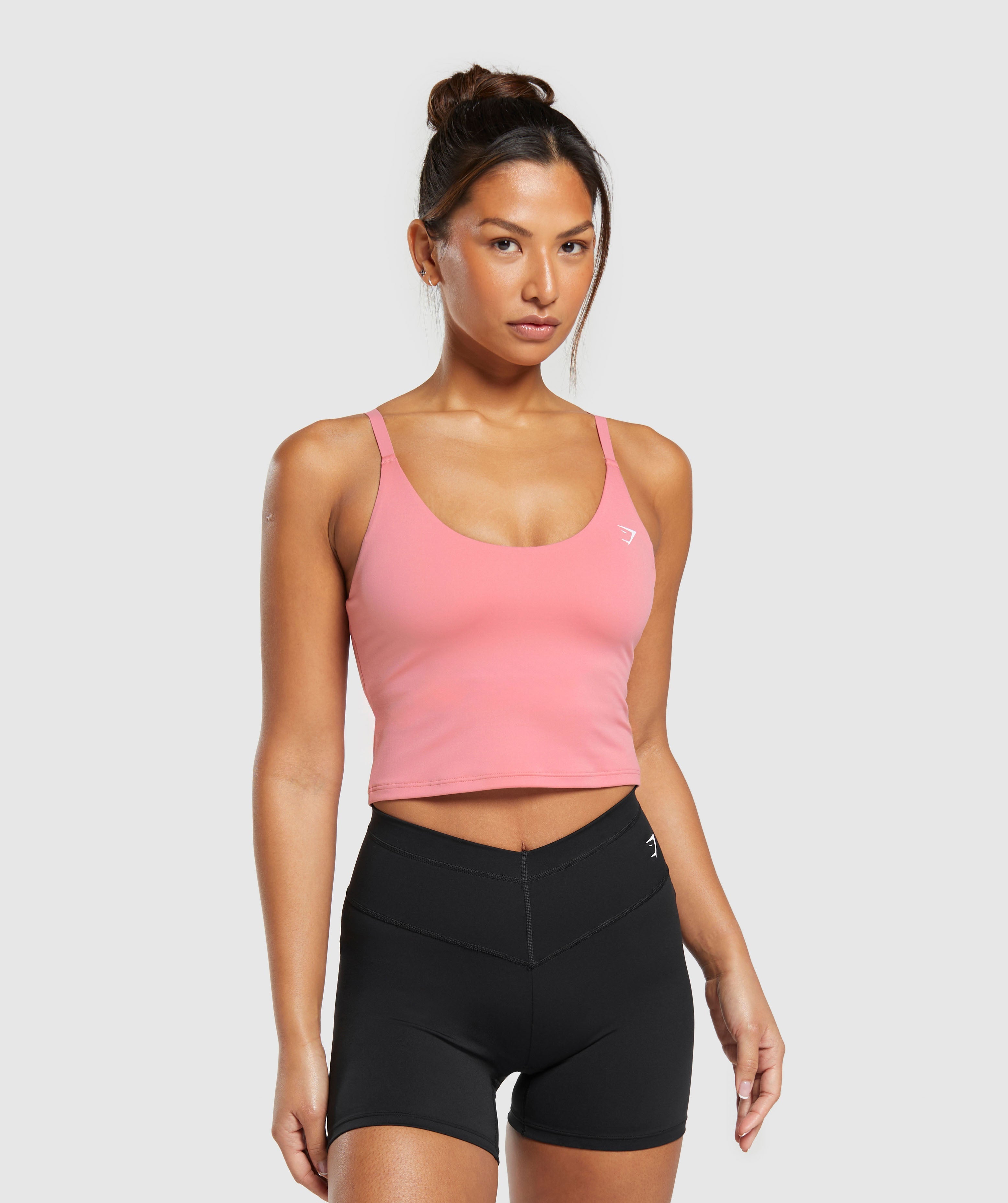 Everyday Shelf Cami Tank in Classic Pink - view 1