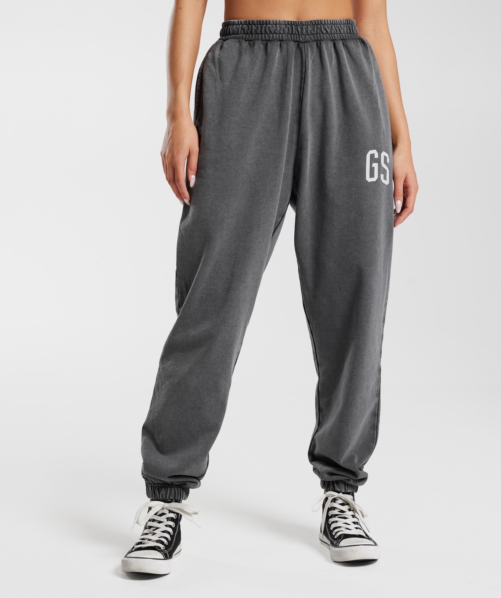 Collegiate Joggers in Silhouette Grey - view 1