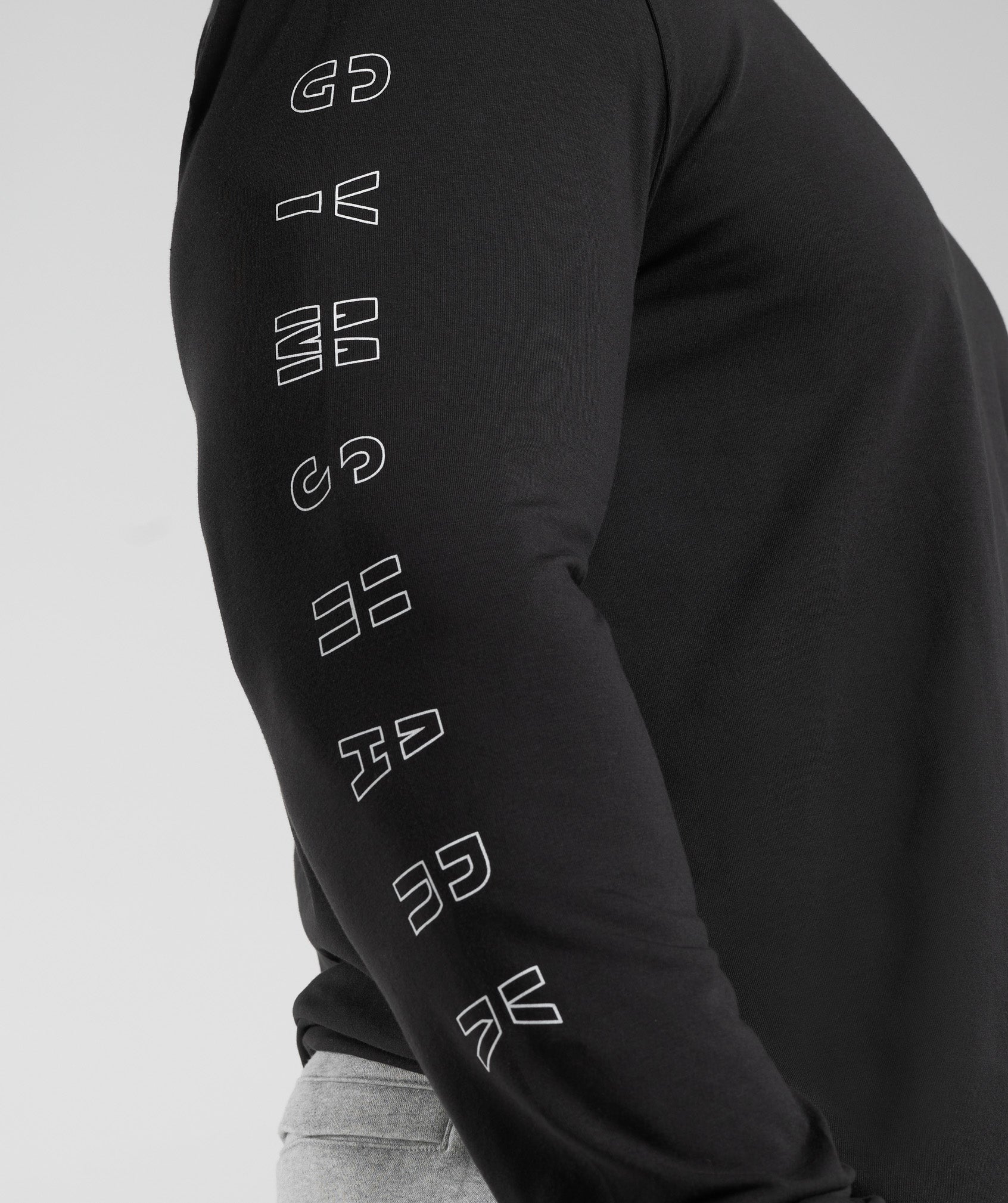 Core Long Sleeve T-Shirt in Black - view 3