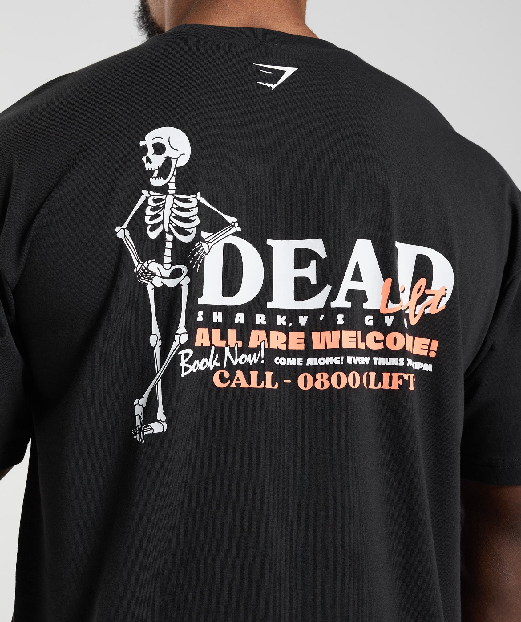 Dead Lift T-Shirt in Black - view 2