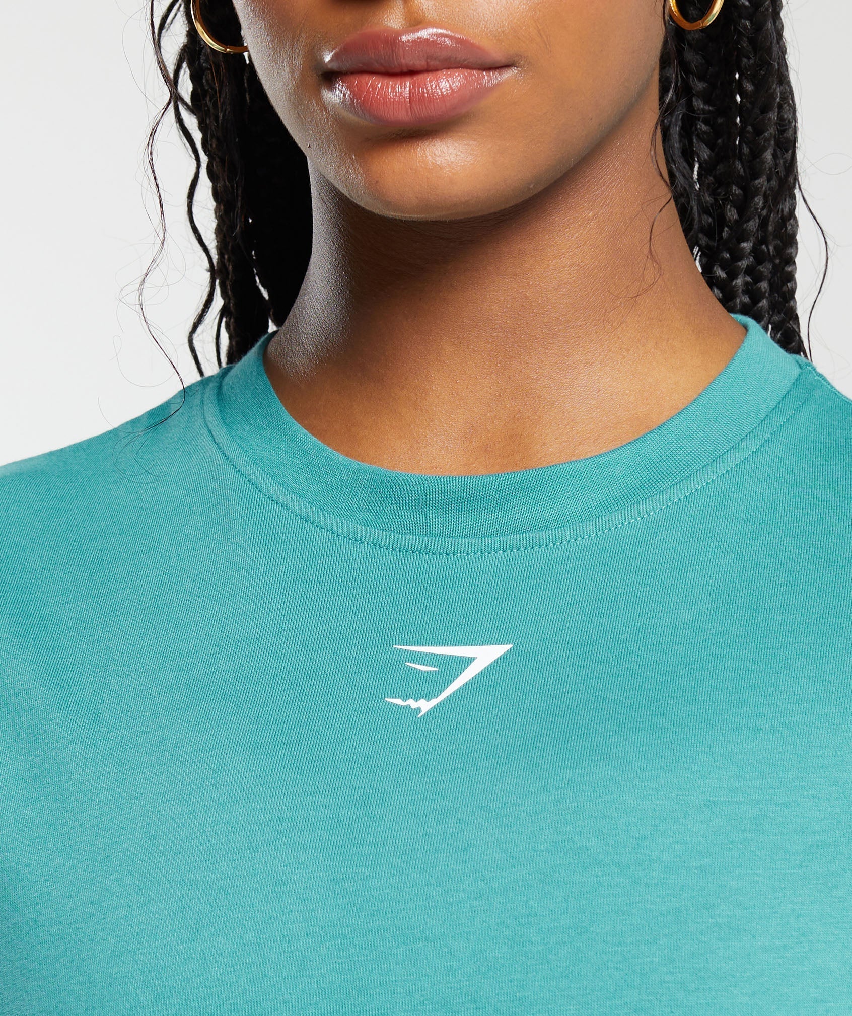 GS Power Oversized T-Shirt in Bondi Teal - view 6