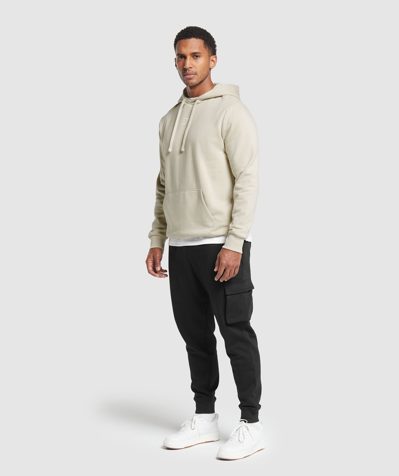 Hybrid Wellness Hoodie in Pebble Grey - view 4